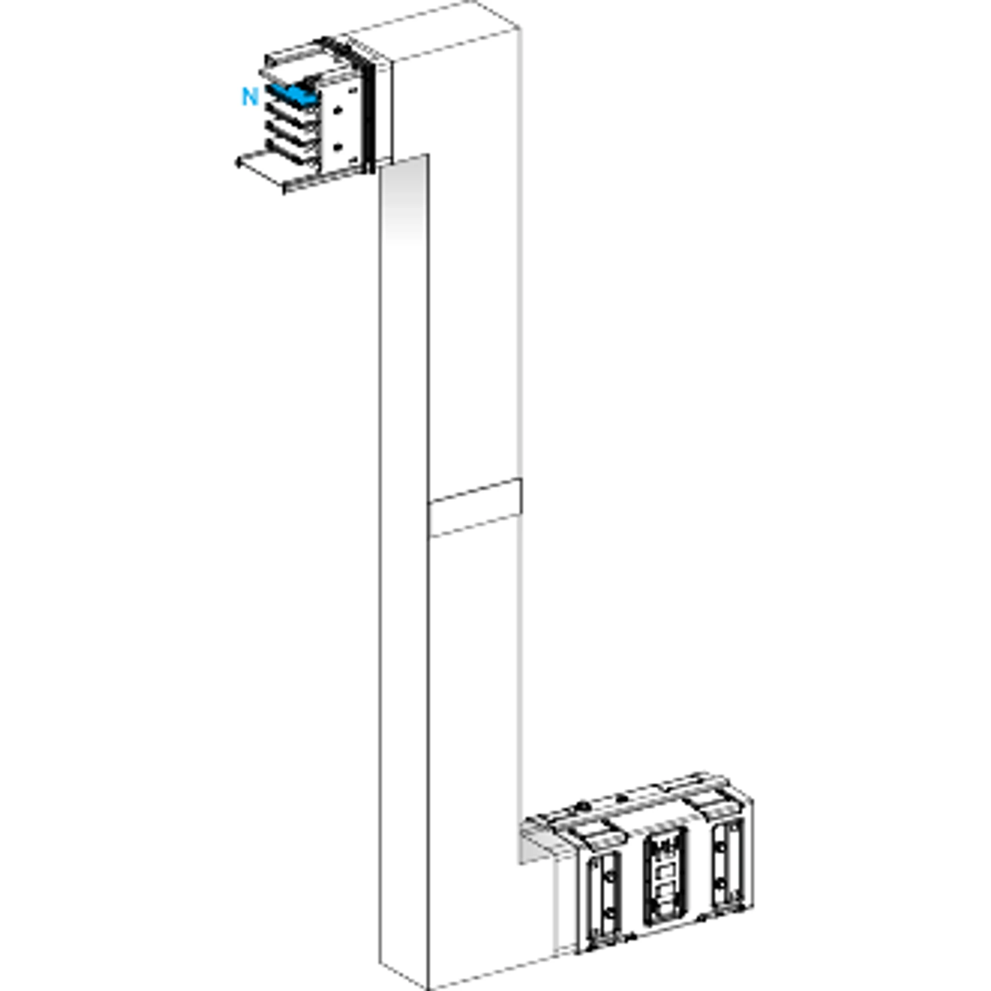 Schneider Electric KSA1000DZE41F KSA Z-Element, 1000A, vertical, upward-downward, selectable length, fire barrier (img_001) Schneider Electric KSA1000DZE41F KSA Z-Element, 1000A, vertical, upward-downward, selectable length, fire barrier (img_001)