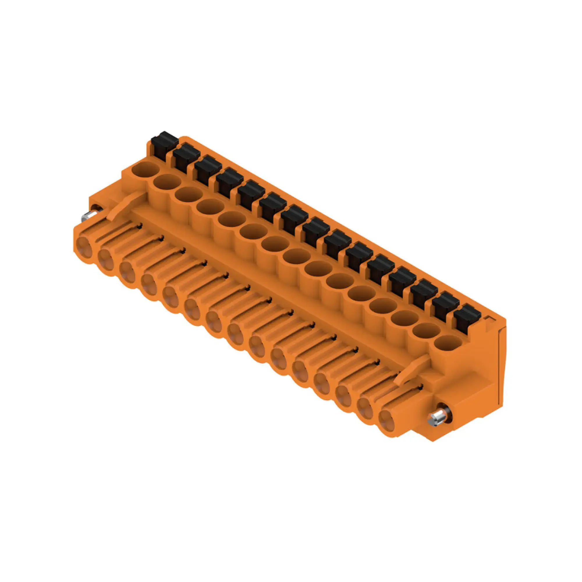 Weidmüller 1002220000 PCB connector (wire connection), 320 V, 24 A, Pitch in mm: 5.08, 3.31 mm², Number of poles: 15, PUSH IN with actuator, Box (img_001)