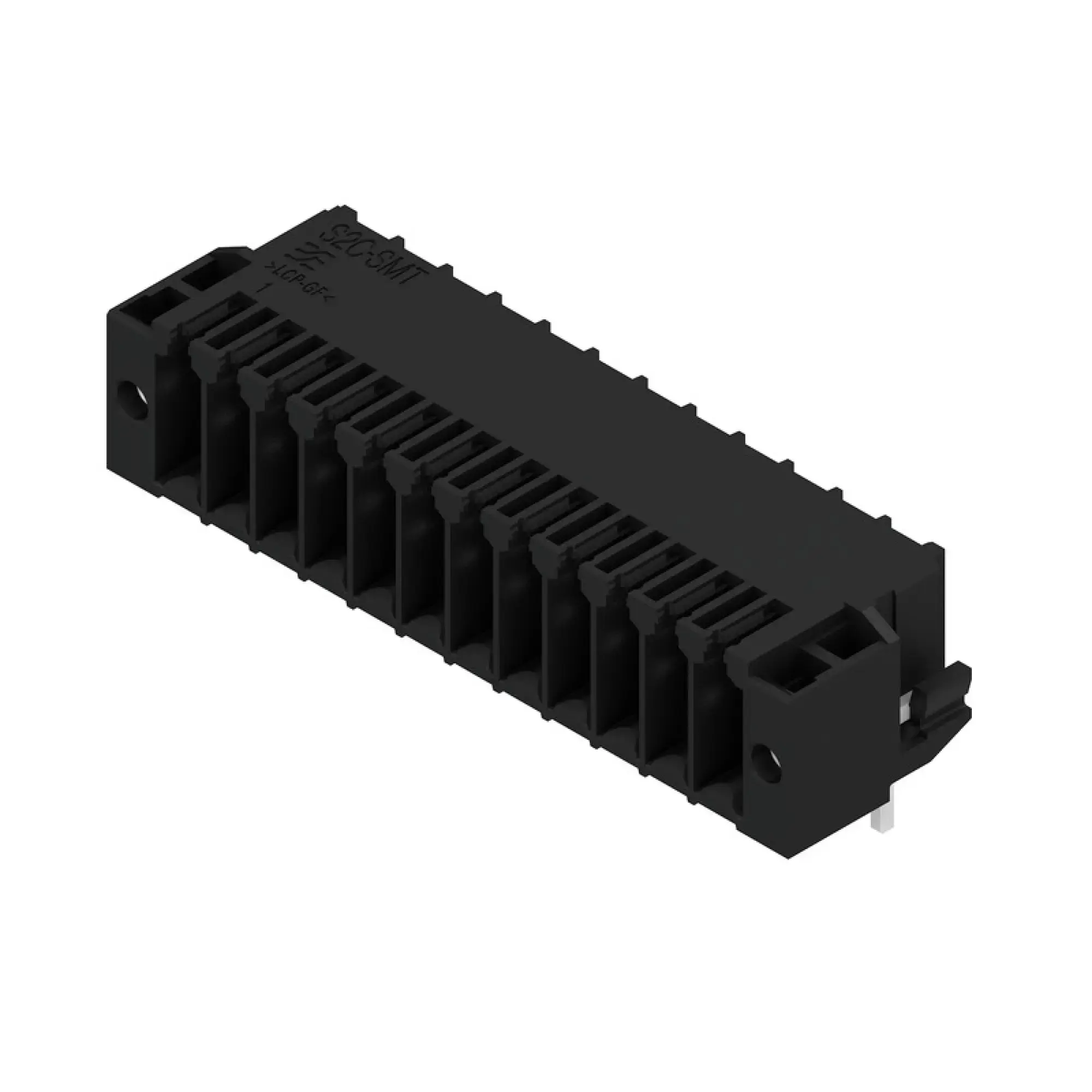 Weidmüller 1289550000 PCB connector (board connection), 160 V, 13.4 A, Pitch in mm: 3.50, Number of poles: 24, THT/THR solder connection, Box (img_001)