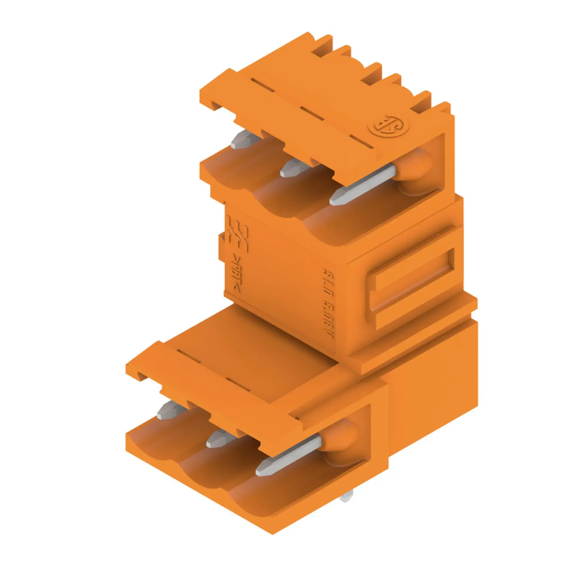 Weidmüller 1725180000 PCB connector (board connection), 250 V, 17 A, Pitch in mm: 5.08, Number of poles: 6, THT solder connection, Box (img_001)