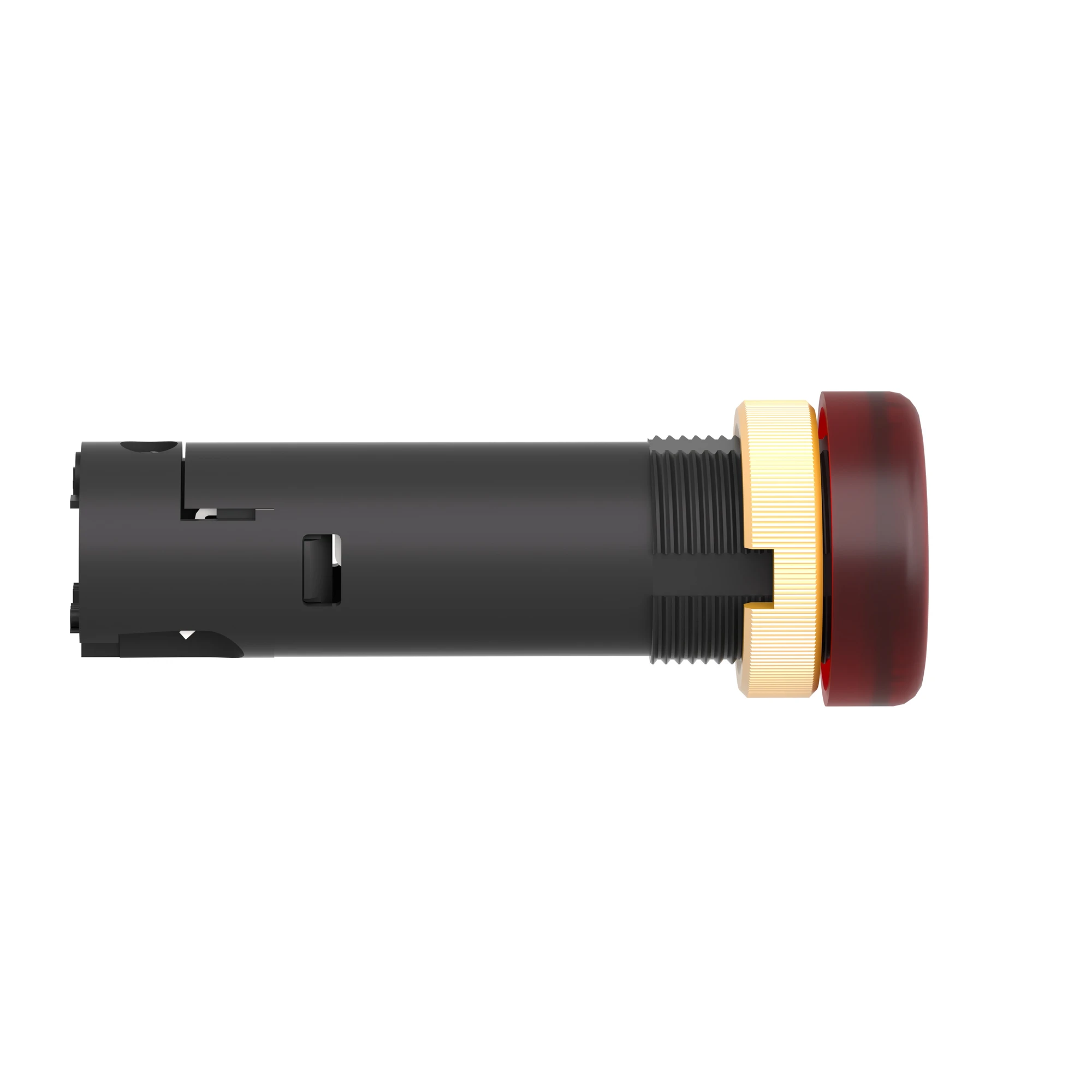 Schneider Electric XVLA334 Indicator light, Harmony XVL, 12mm, red, protected LED, 24V DC, screw connection (img_003)