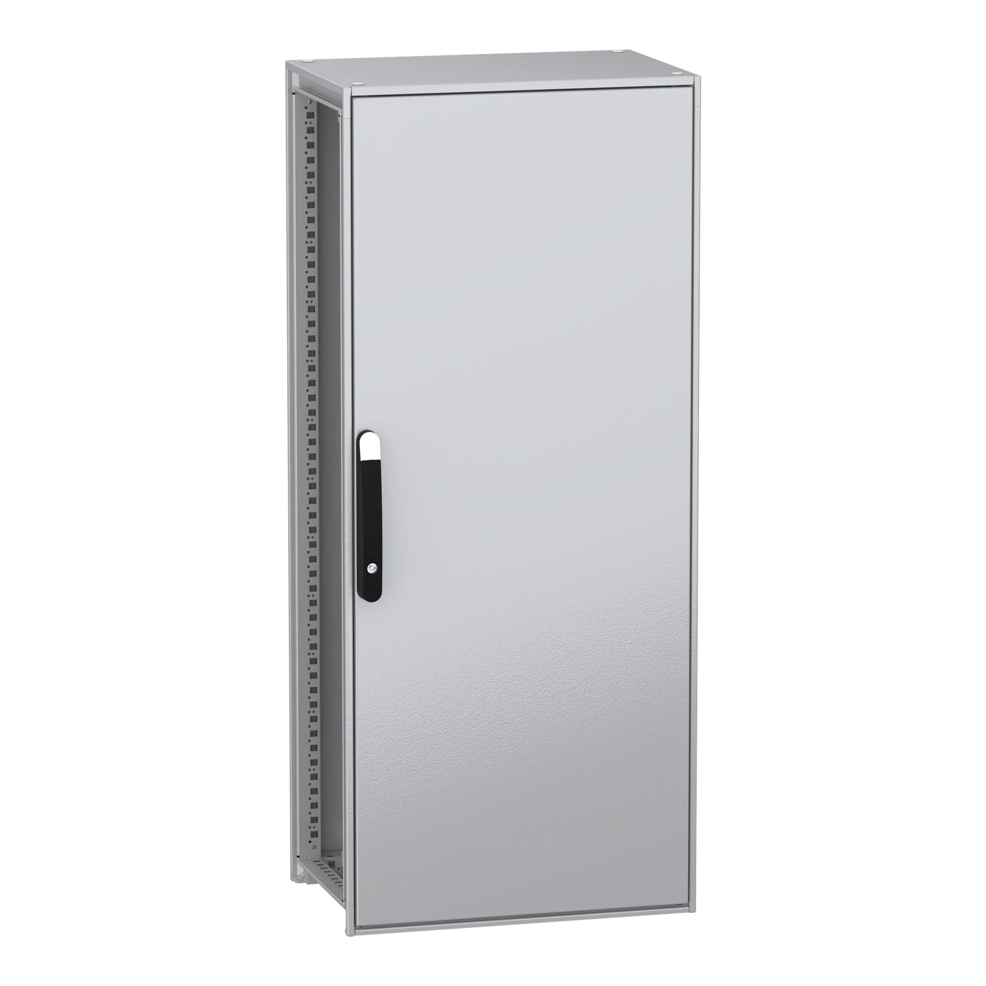 Schneider Electric NSYSFN14640P Floor-standing enclosure, electric, PanelSeT SFN, made of decarbonized steel, with mounting plate, assembled, 1400x600x400mm, IP55 (img_001)