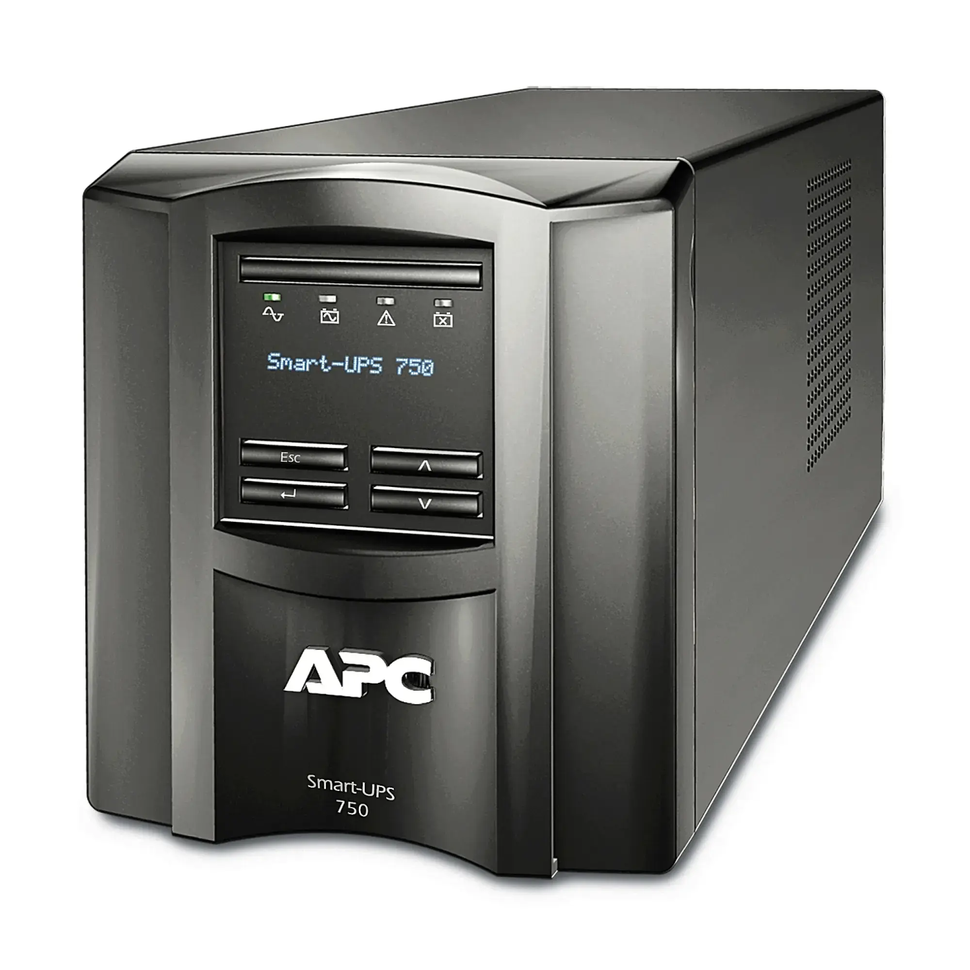 APC SMT750IC Smart-UPS, Line Interactive, 750VA, Tower, 230V, 6 IEC C13-Stecker, SmartConnect Port+SmartSlot, AVR, LCD (img_005)