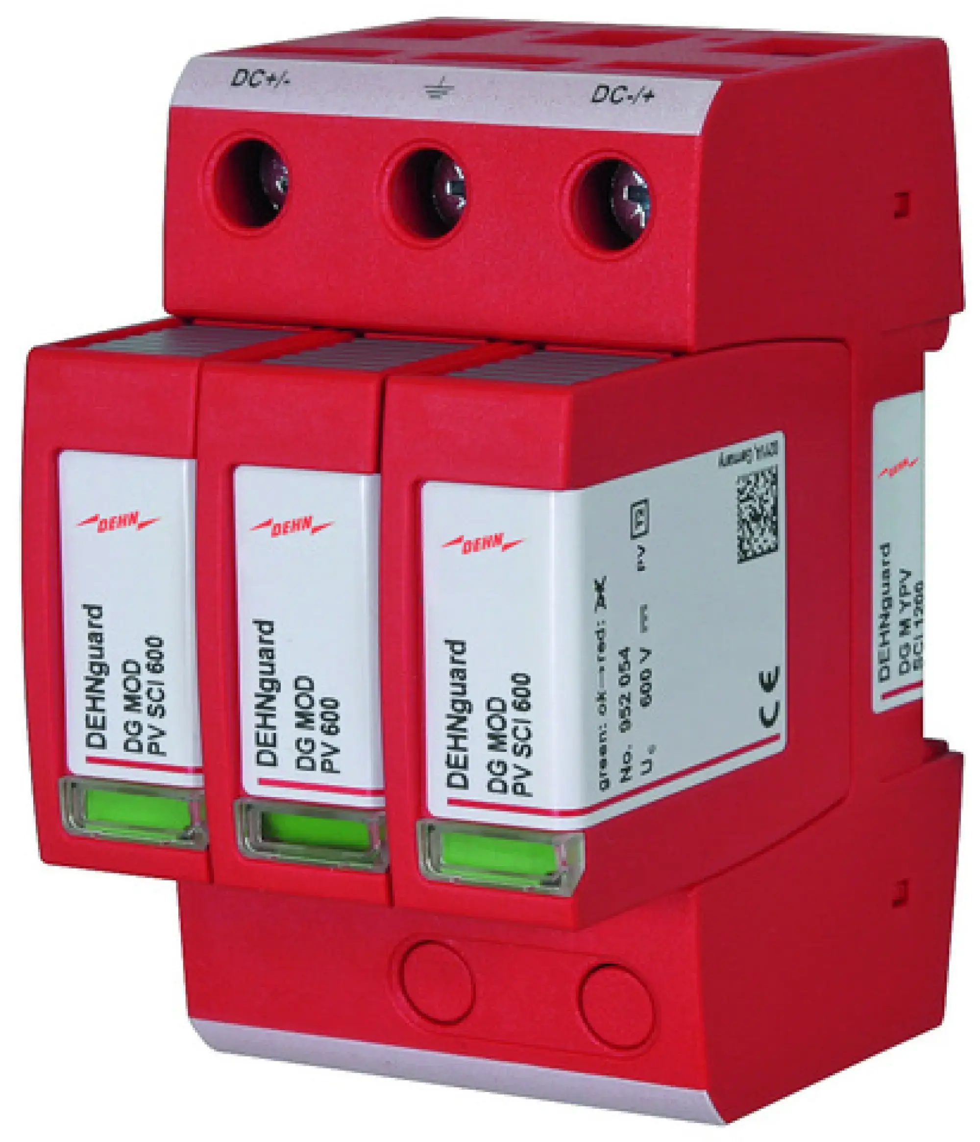 Dehn 952512 Multipole type 2 DEHNguard M surge arrester for PV systems up to 1200V d.c. (img_001) Dehn 952512 Multipole type 2 DEHNguard M surge arrester for PV systems up to 1200V d.c. (img_001)