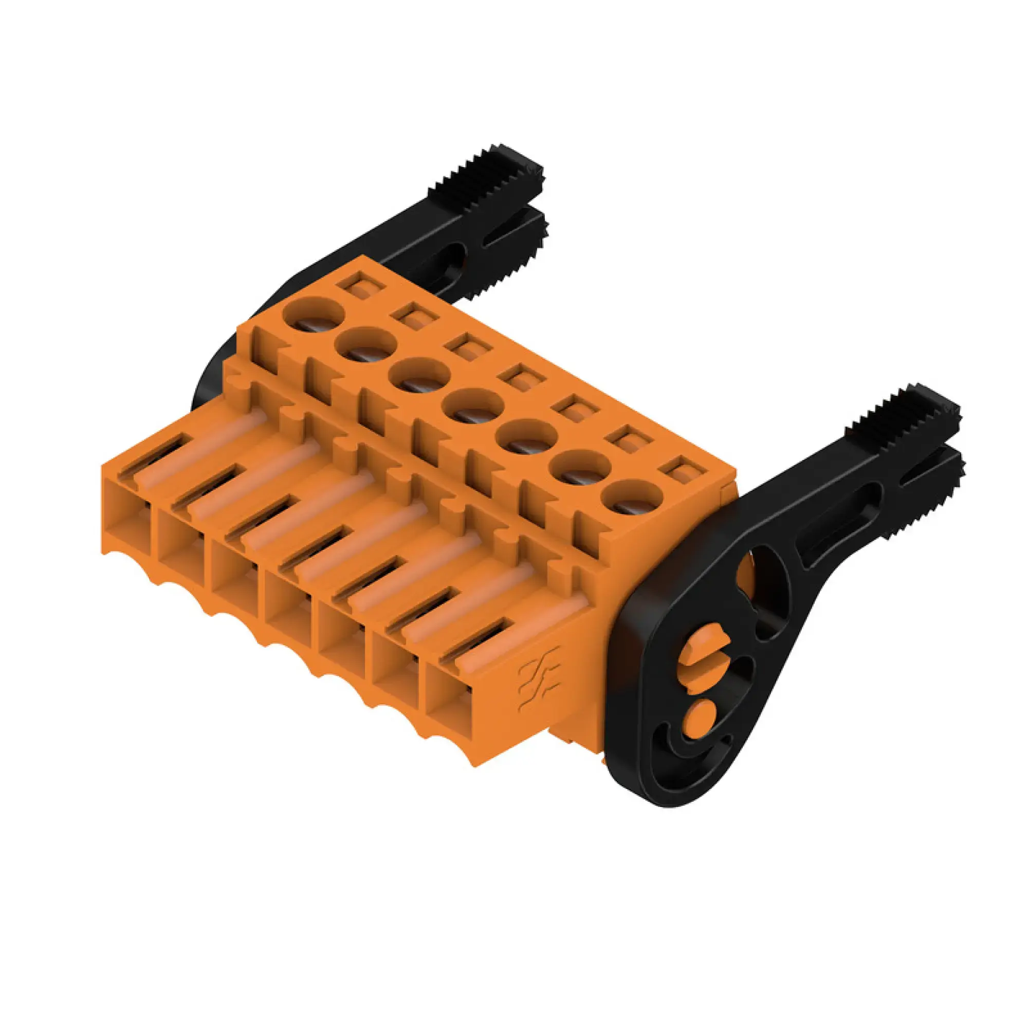 Weidmüller 1687700000 PCB connector (wire connection), 160 V, 17 A, Pitch in mm: 3.50, 1.5 mm², Number of poles: 7, Clamping yoke connection, Box (img_001)