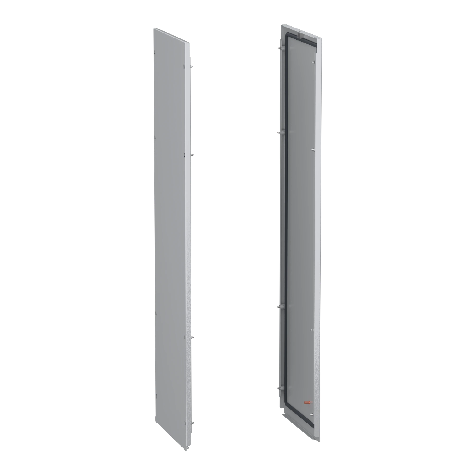 Schneider Electric NSY2SPN124 Side walls, external mounting, PanelSeT SFN, for electric enclosures H 1200 x D 400 mm, 2-piece set (img_001)