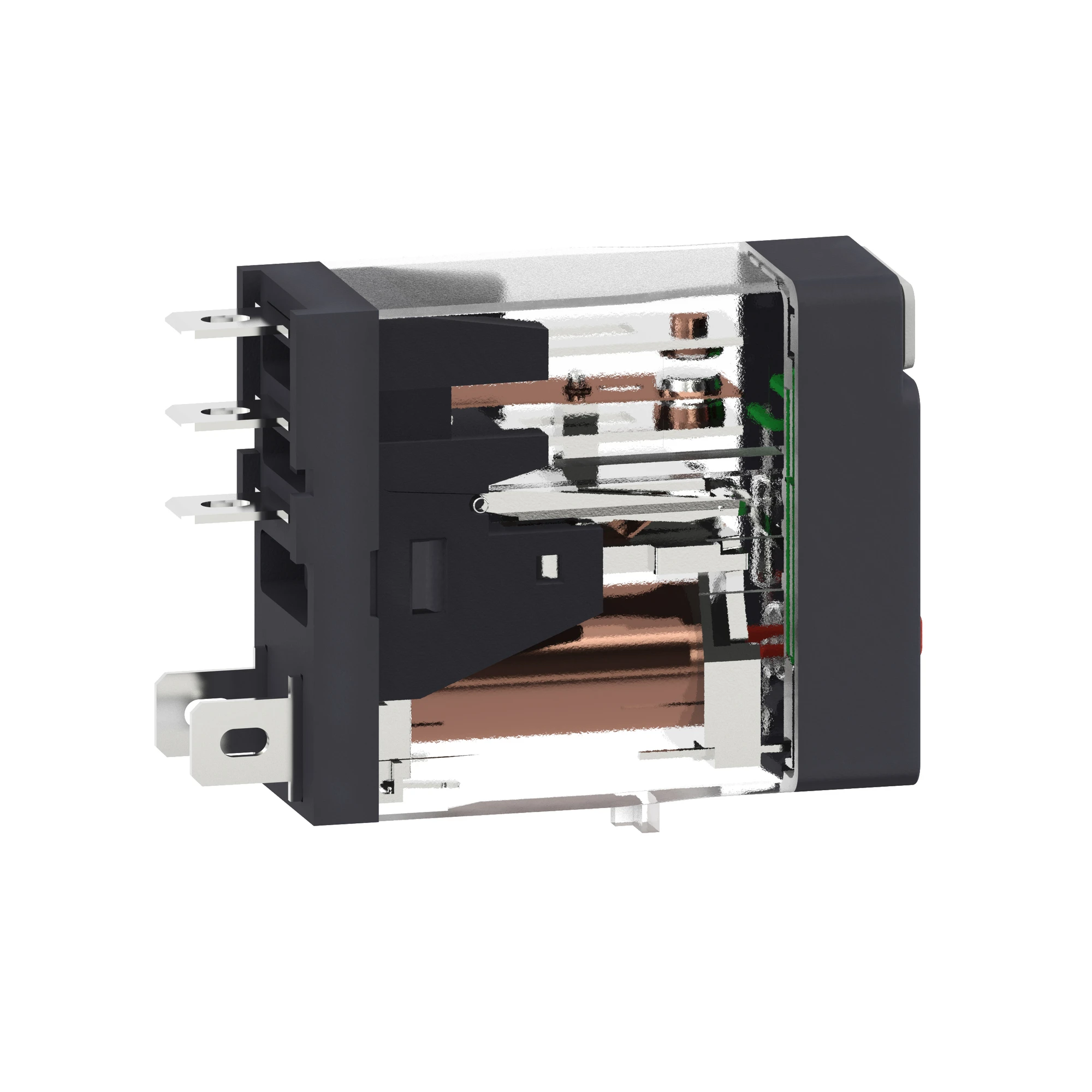 Schneider Electric RXG12F7 Socket Interface Relay RXG, 1 C/O, 10 A, 120VAC, with LED, with test button (img_003)