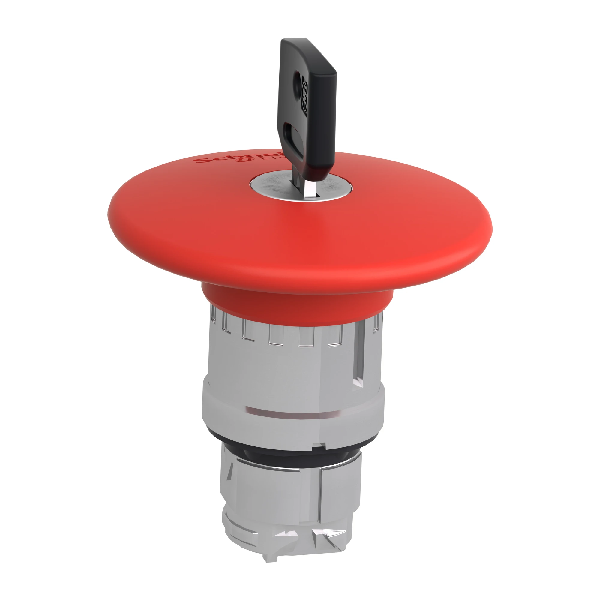 Schneider Electric ZB4BS964 Emergency stop/Emergency-Stop Pushbutton, Front Element, Harmony XB4, Metal, 22mm, Red, Mushroom 60mm, Key Release (img_005)