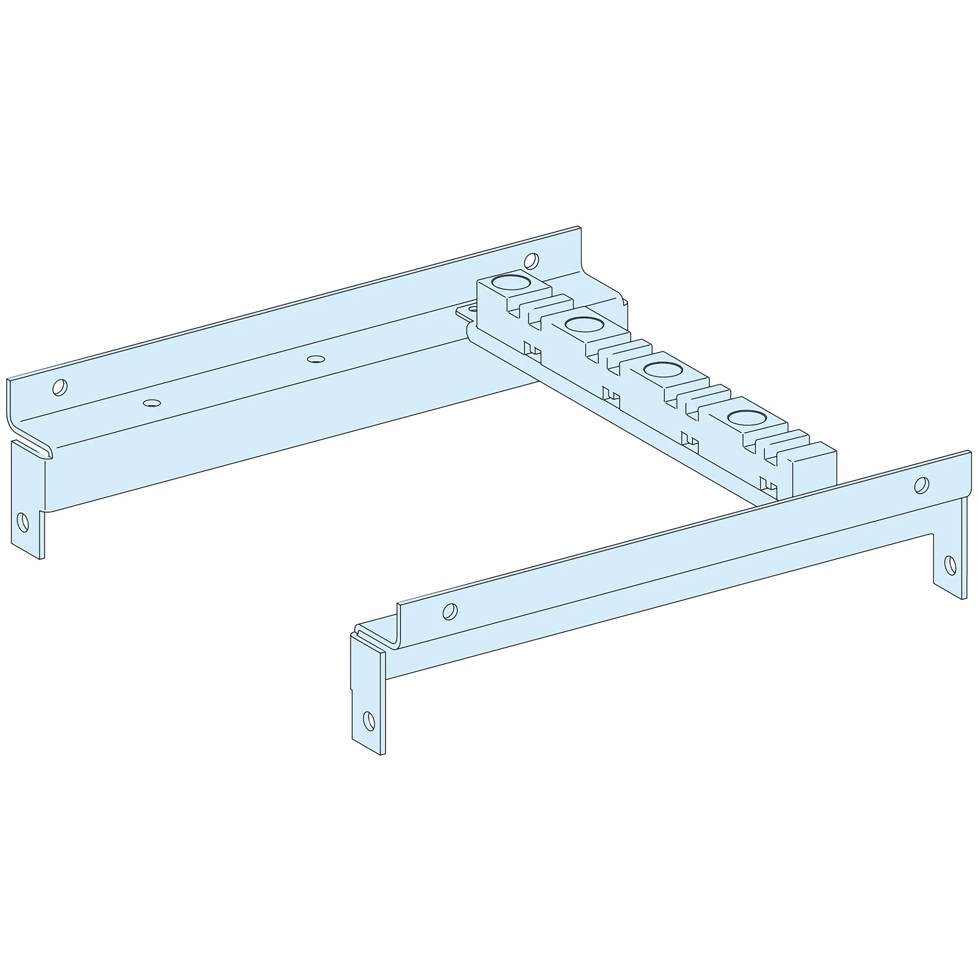 Schneider Electric LVS04666 PrismaSeT-P, Linergy LGYE/BS, Busbar Support, Vertical Base for Width=300mm (img_001) Schneider Electric LVS04666 PrismaSeT-P, Linergy LGYE/BS, Busbar Support, Vertical Base for Width=300mm (img_001)