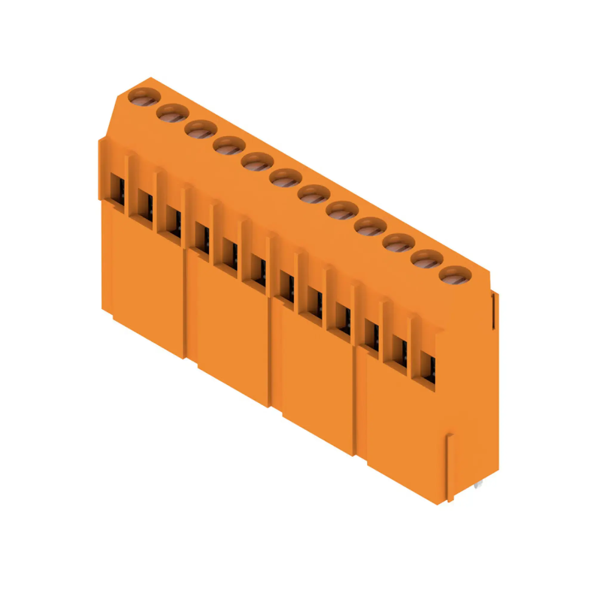 Weidmüller 1975350000 PCB terminal, 320 V, 32.5 A, Pitch in mm: 5.00, 6 mm², Number of poles: 12, Clamping yoke connection, THT solder connection, 90°, Box (img_001) Weidmüller 1975350000 PCB terminal, 320 V, 32.5 A, Pitch in mm: 5.00, 6 mm², Number of poles: 12, Clamping yoke connection, THT solder connection, 90°, Box (img_001)