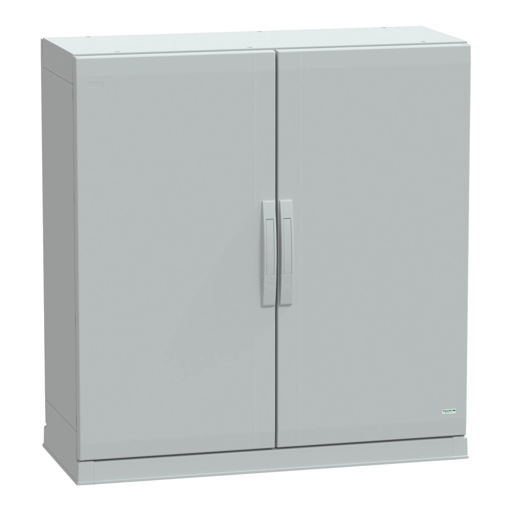 Schneider Electric NSYPLAZ10104G Polyester Enclosure, PLAZ with Base Frame, Open Bottom, 1000x1000x420 IP54 (img_001)