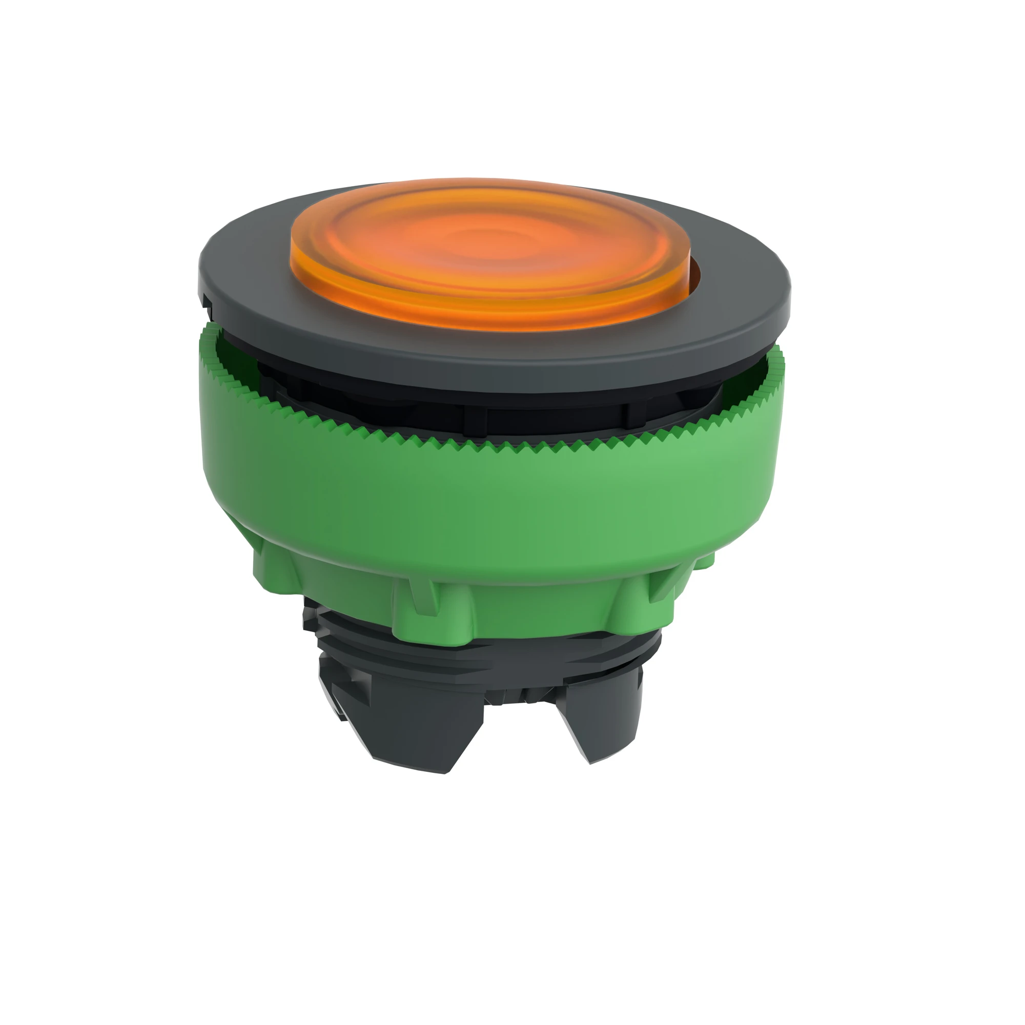 Schneider Electric ZB5FW153 Illuminated Push Button, Front Element, Harmony XB5F, Plastic, 30mm, Orange, Projecting, for Universal LED (img_006)