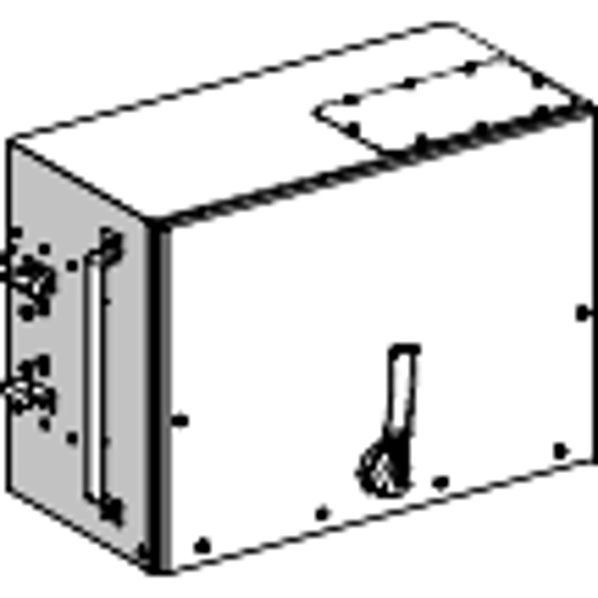 Schneider Electric KTB0630SD5 TT, Distribution Box, 630A, 3-phase Load Disconnect Switch for NH3 fuses, 3L+PEN (img_001) Schneider Electric KTB0630SD5 TT, Distribution Box, 630A, 3-phase Load Disconnect Switch for NH3 fuses, 3L+PEN (img_001)