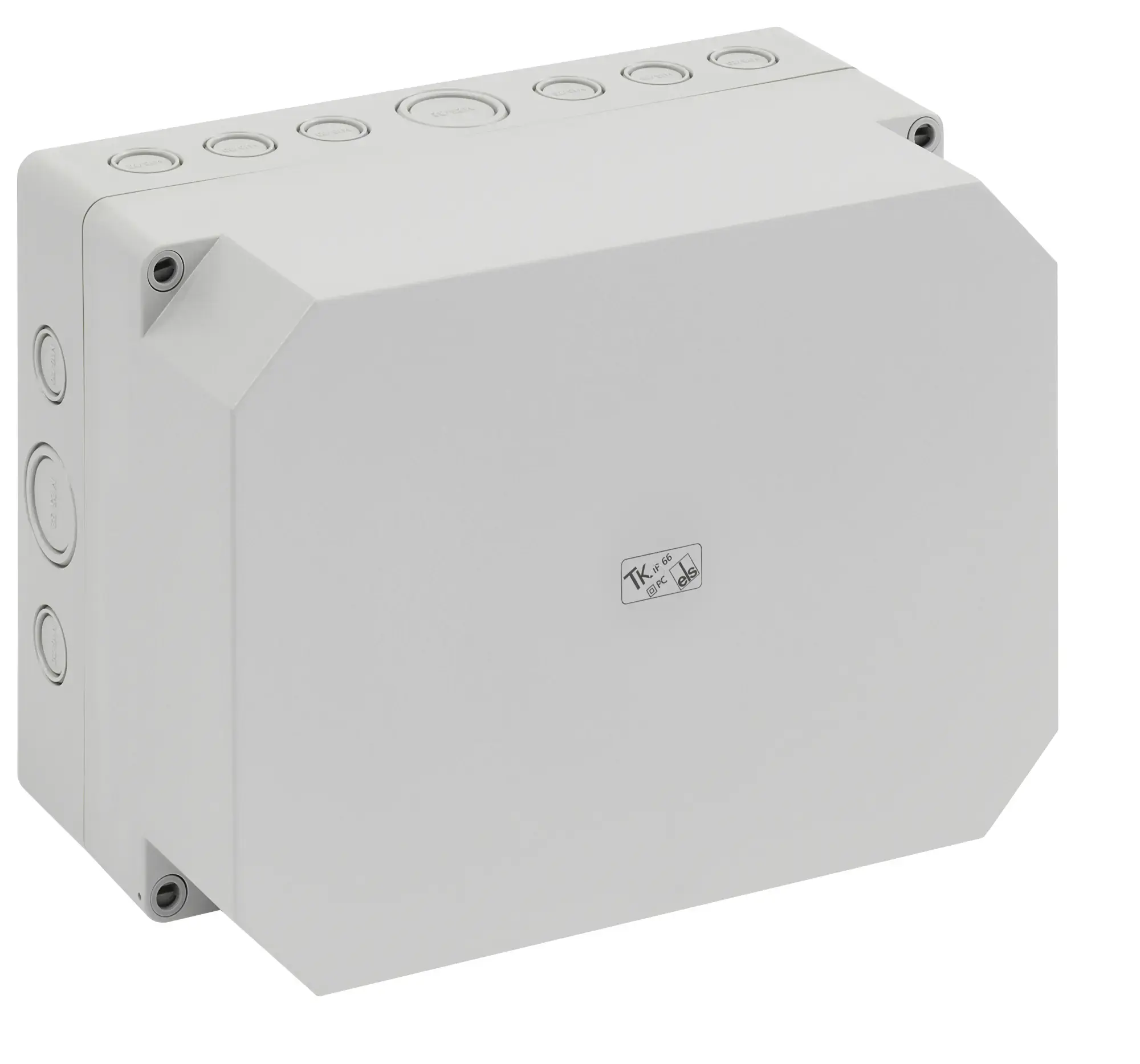 Spelsberg 12841101 Empty enclosure, Type of protection IP66, Impact strength IK08, Protection class II, Ui 690V AC, Ui 1000V DC, UL, DLG, DNV, Halogen free (img_001)