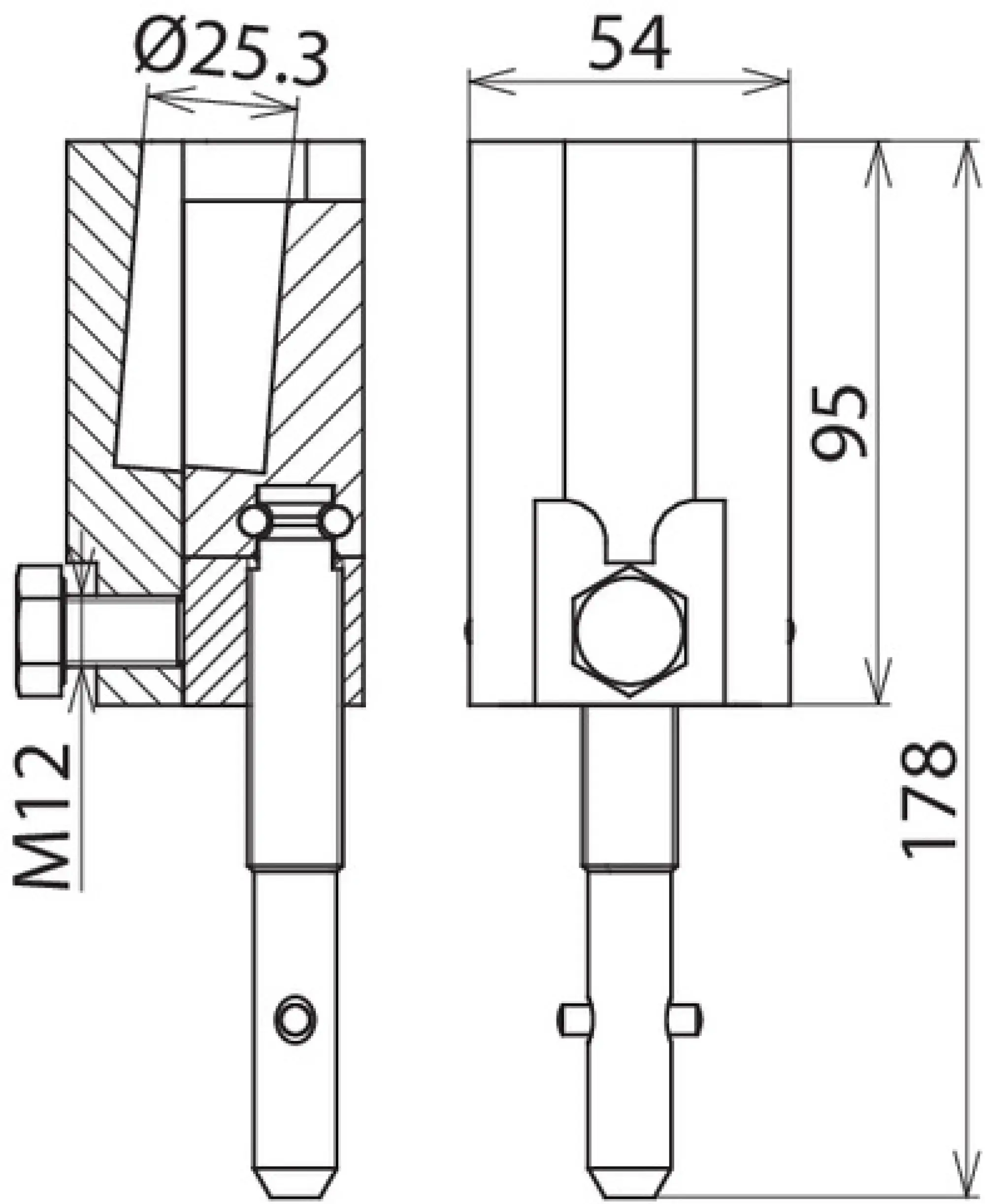 Dehn 715314 Round bolt clamp D 25mm with T pin shaft for cables 16-150mm² (img_004) Dehn 715314 Round bolt clamp D 25mm with T pin shaft for cables 16-150mm² (img_004)