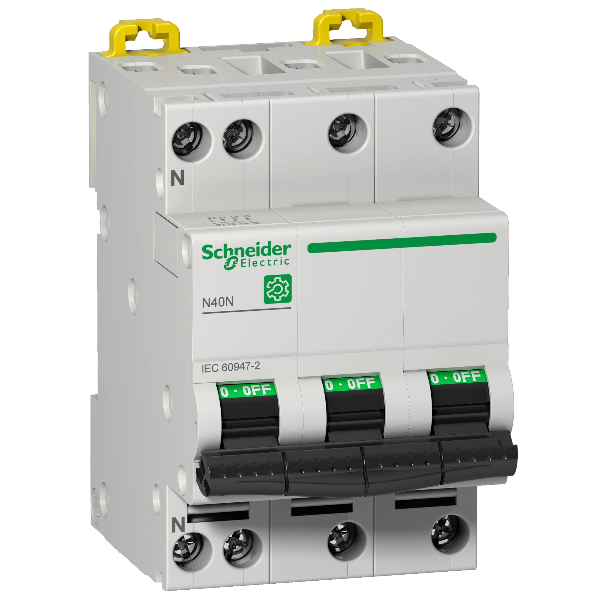 Schneider Electric M9P22716 Multi 9 OEM N40N Circuit Breaker 16A 3-pole+N C-Characteristic 10kA (img_001) Schneider Electric M9P22716 Multi 9 OEM N40N Circuit Breaker 16A 3-pole+N C-Characteristic 10kA (img_001)