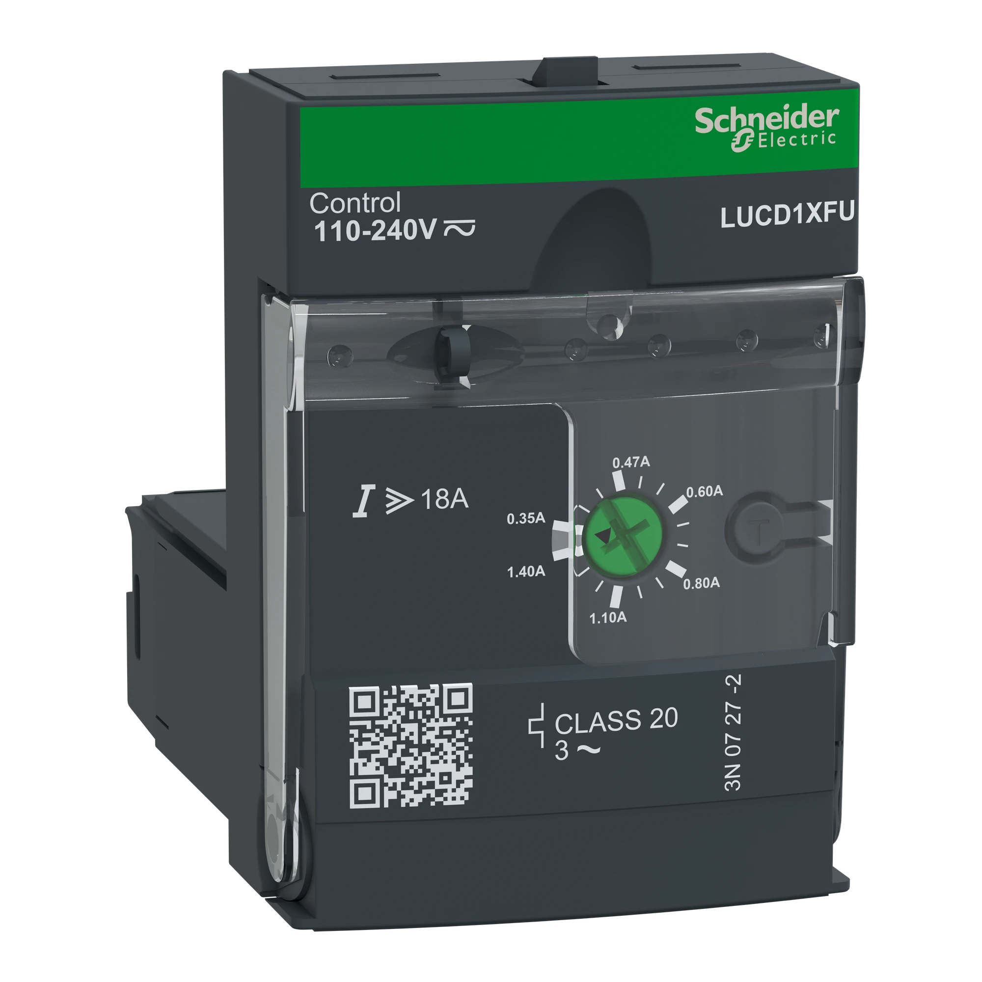 Schneider Electric LUCD1XFU Extended Control Unit LUCD, Class 20, 0.35-1.4A, 110-220V DC/AC (img_001) Schneider Electric LUCD1XFU Extended Control Unit LUCD, Class 20, 0.35-1.4A, 110-220V DC/AC (img_001)