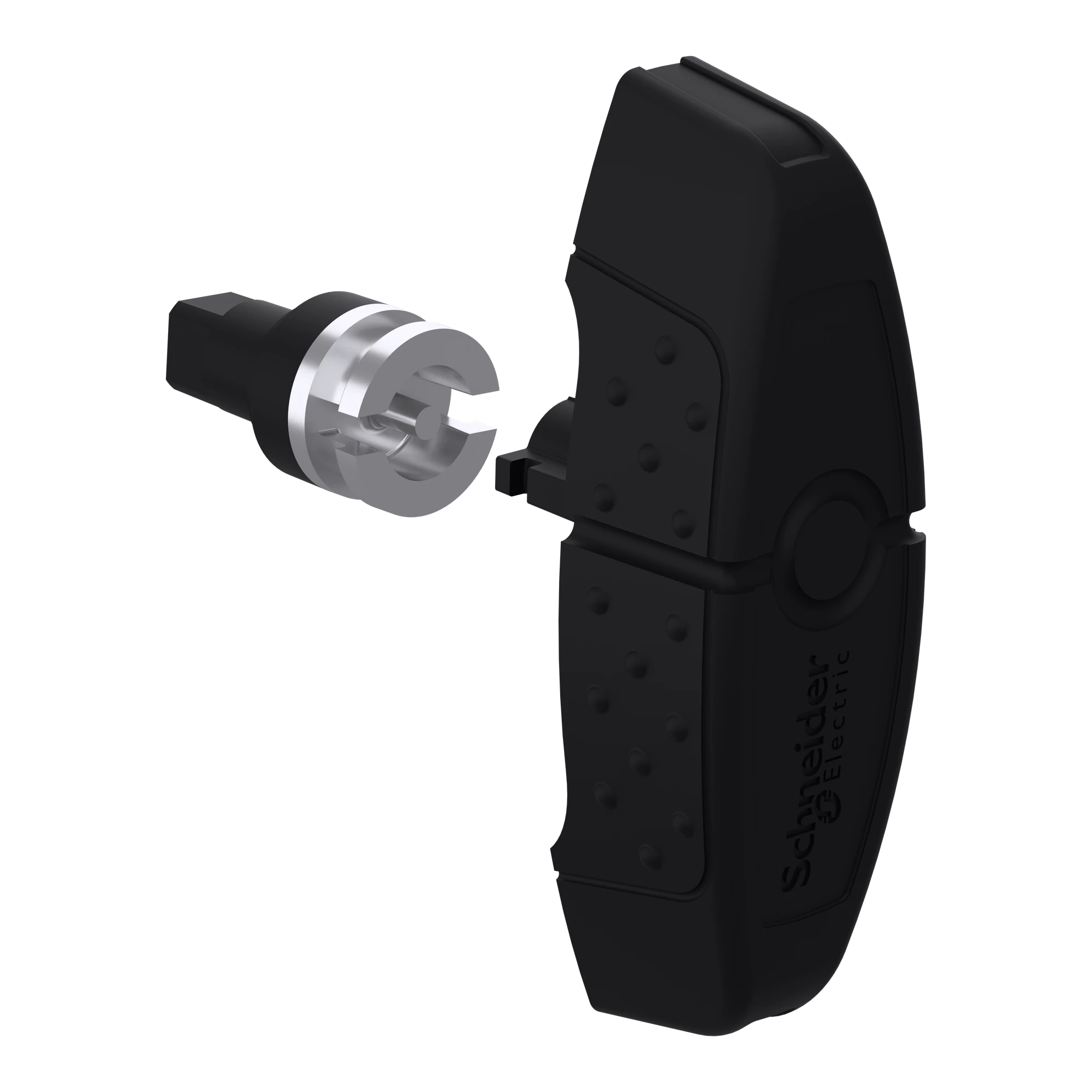 Schneider Electric NSYAEDLB3S3D Lock insert, square, 3mm, for Spacial S3D enclosures (img_001)