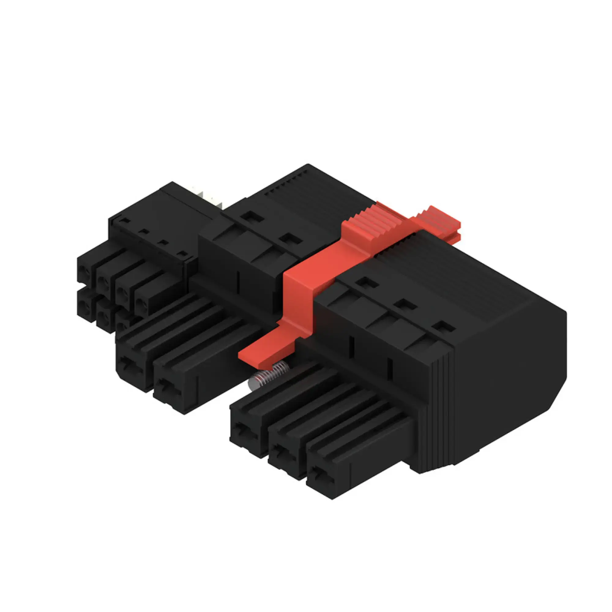 Weidmüller 1157300000 Hybrid connector (wire connection), 7.62 mm, Number of poles: 5, PUSH IN with actuator, PUSH IN without actuator (img_001)