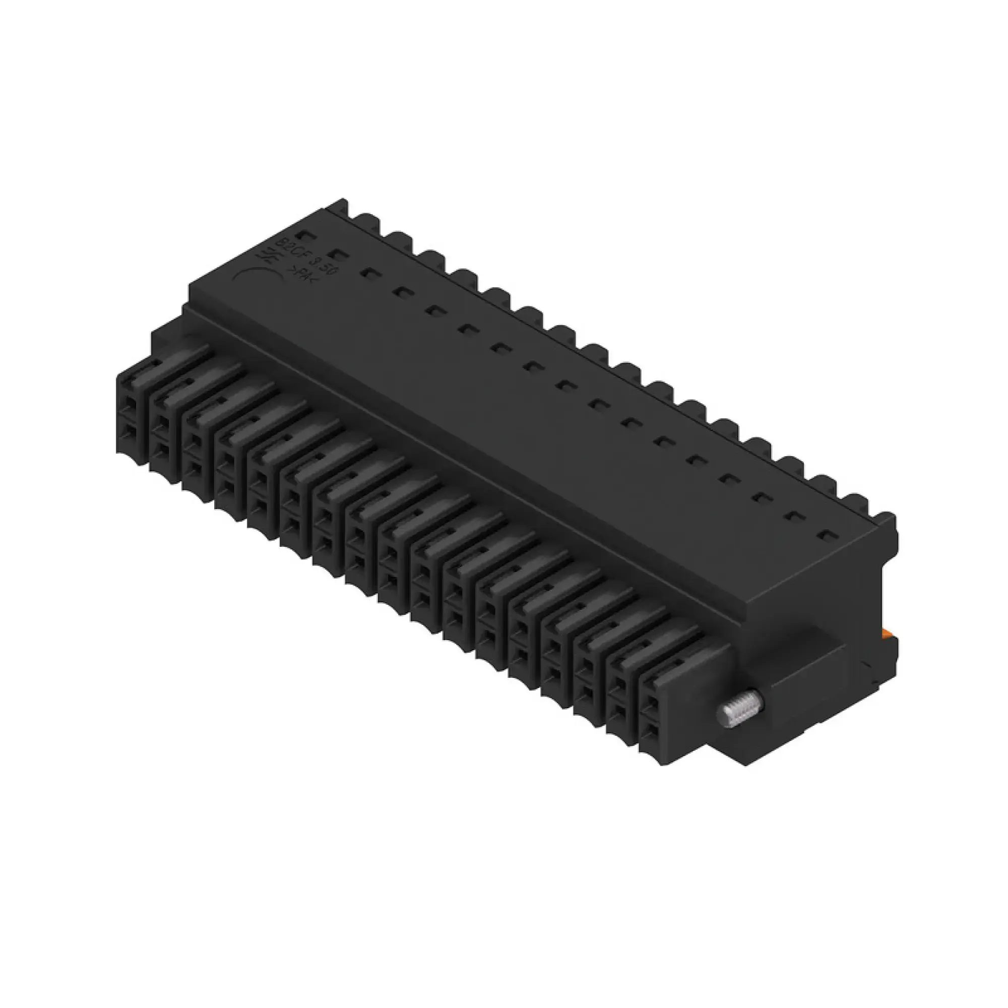 Weidmüller 1278020000 PCB connector (wire connection), 160 V, 13.4 A, Pitch in mm: 3.50, 1.5 mm², Number of poles: 34, PUSH IN with actuator, Box (img_001)