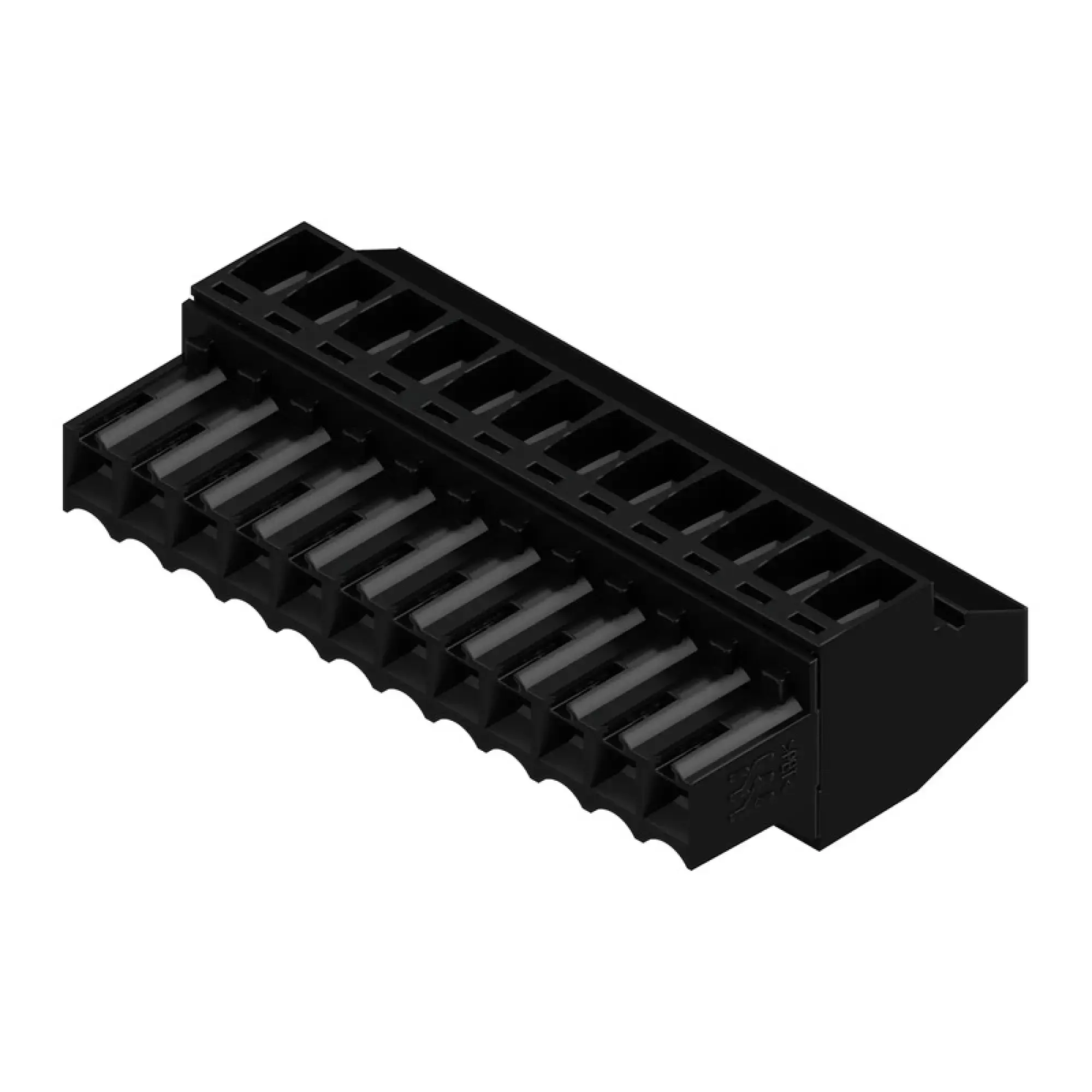 Weidmüller 1638880000 PCB connector (wire connection), 160 V, 12 A, Pitch in mm: 3.50, 1.5 mm², Number of poles: 12, Clamping yoke connection, Box (img_001)