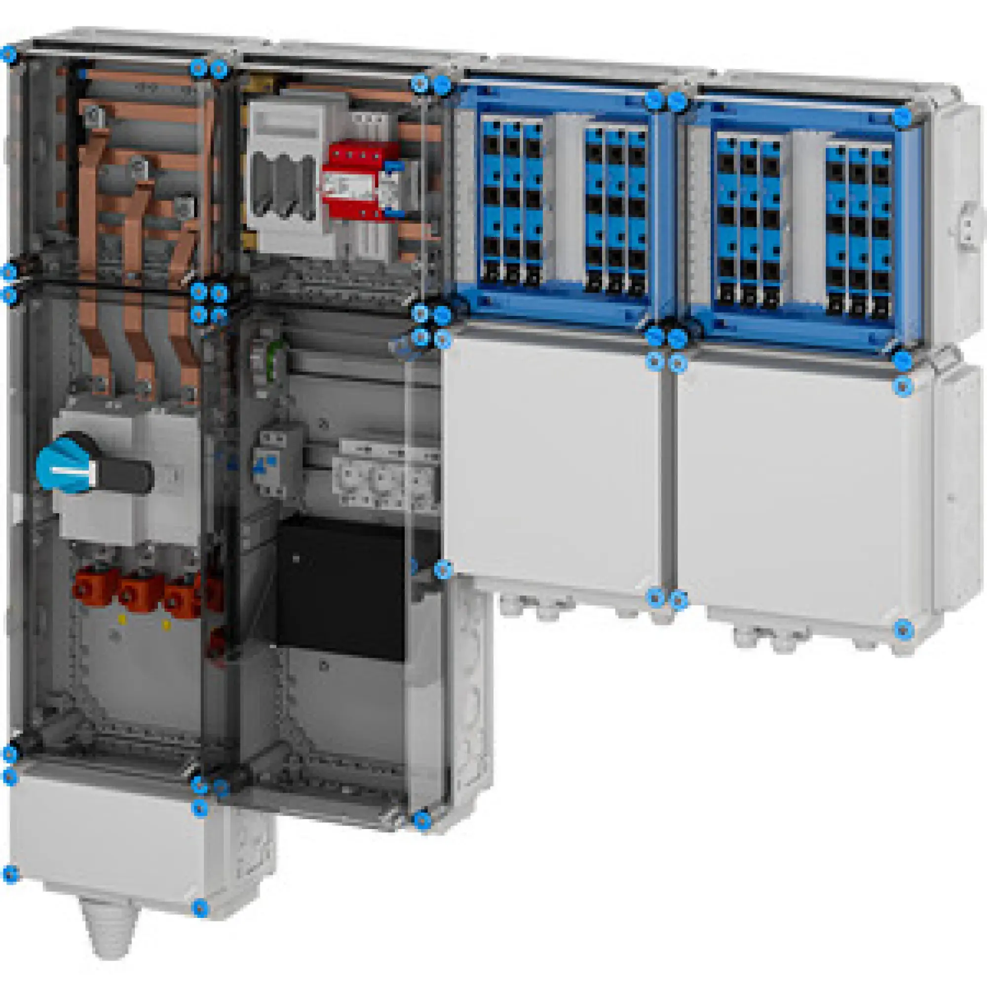 Hensel 65000110 Ladeverteiler für bis zu 12 Ladepunkte à 11kW Mi EV 11kW 12001 (img_002) Hensel 65000110 Ladeverteiler für bis zu 12 Ladepunkte à 11kW Mi EV 11kW 12001 (img_002)