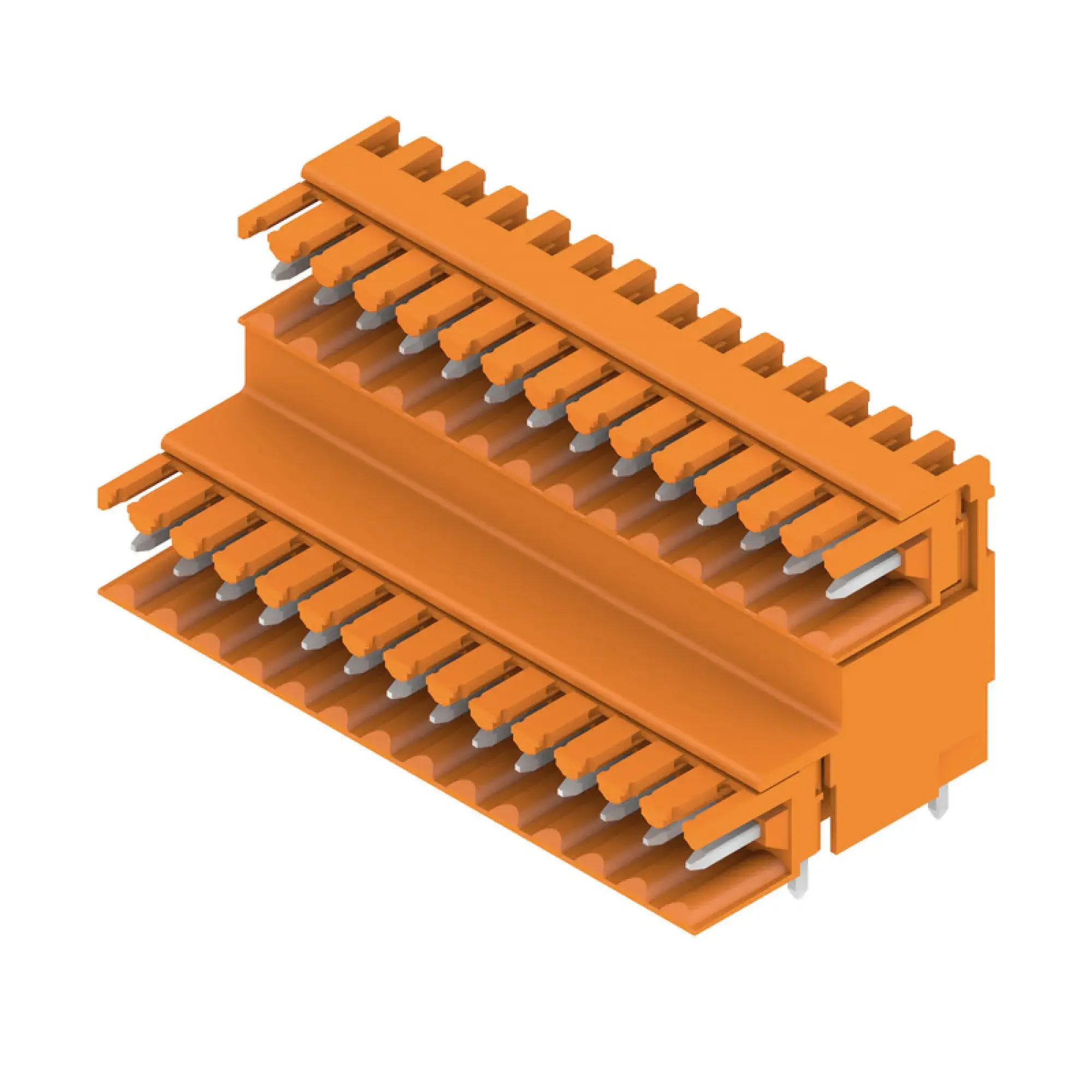 Weidmüller 1642150000 PCB connector (board connection), 160 V, 10.5 A, Pitch in mm: 3.50, Number of poles: 28, THT solder connection, Box (img_001) Weidmüller 1642150000 PCB connector (board connection), 160 V, 10.5 A, Pitch in mm: 3.50, Number of poles: 28, THT solder connection, Box (img_001)