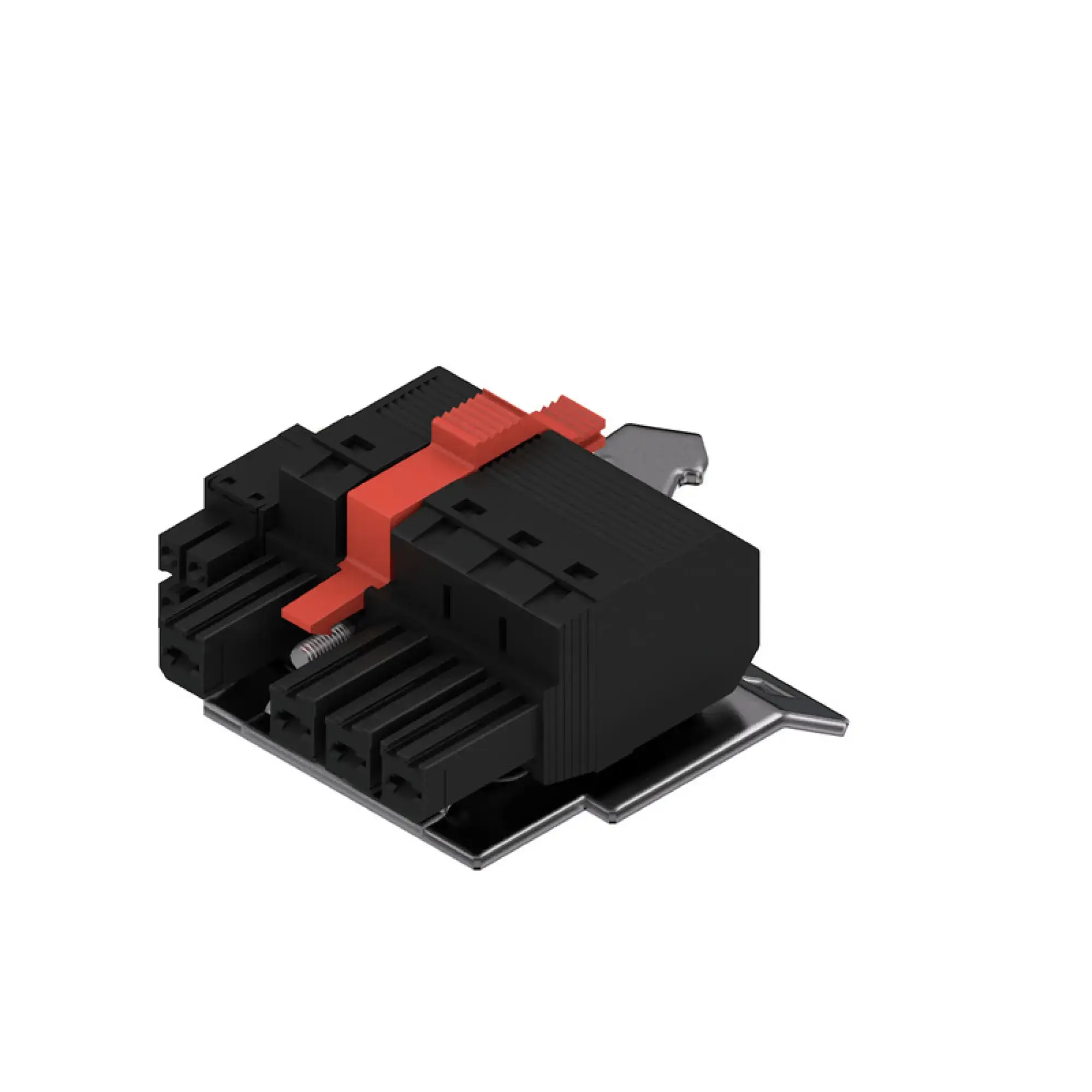 Weidmüller 2669590000 Hybrid connector (wire connection), 7.62 mm, Number of poles: 4, PUSH IN with actuator, PUSH IN without actuator (img_001)