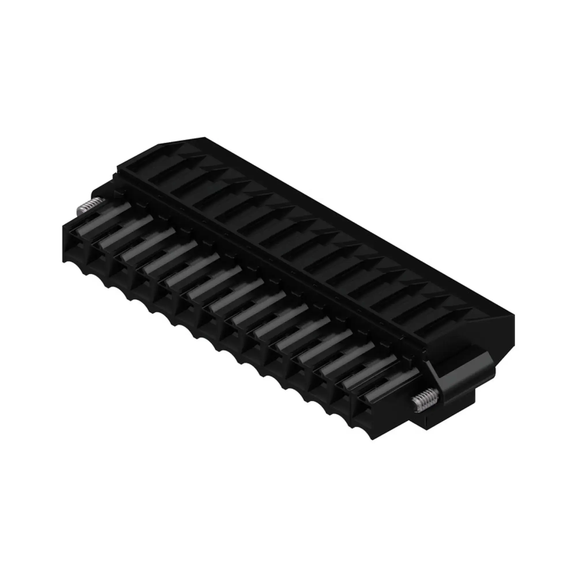 Weidmüller 1640280000 PCB connector (wire connection), 160 V, 12 A, Pitch in mm: 3.50, 1.5 mm², Number of poles: 14, Clamping yoke connection, Box (img_001)
