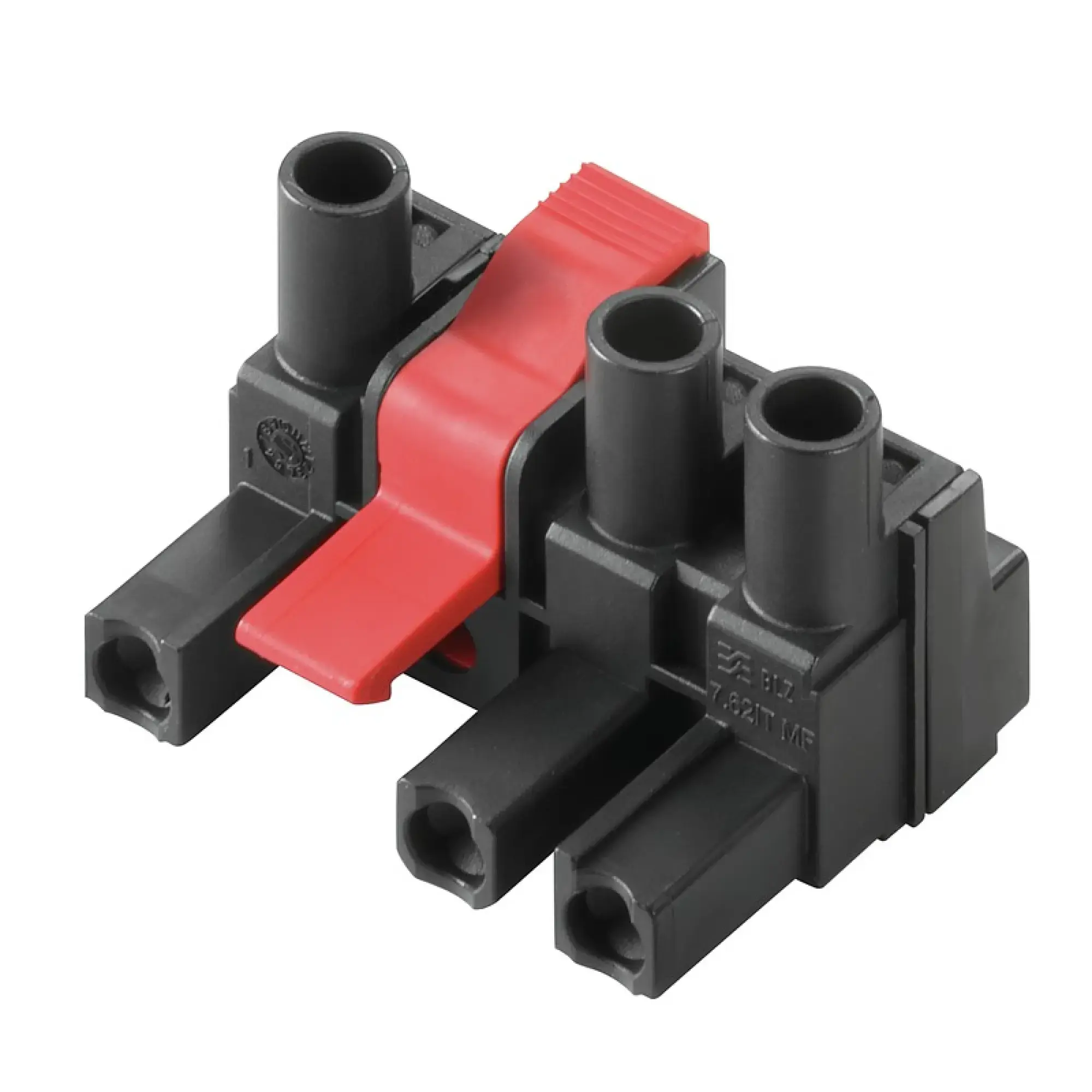 Weidmüller 1173510000 PCB connector (wire connection), 500 V, 29 A, Pitch in mm: 7.62, 4 mm², Number of poles: 3, Clamping yoke connection, Box (img_001)