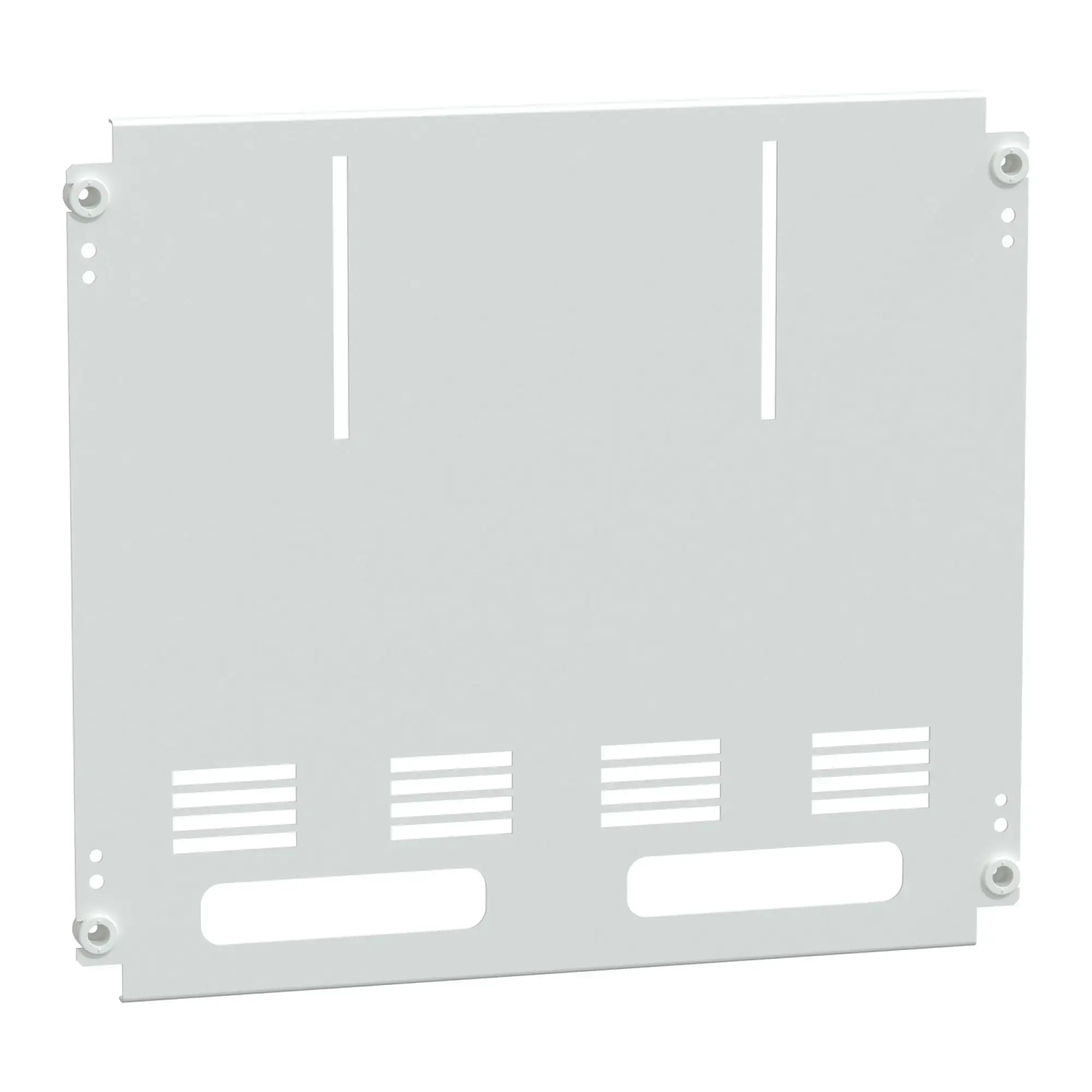 Schneider Electric LVS03152 PrismaSeT-P, Mounting Plate, 2x 3PH+N Meter, Vertical, Width=650mm, Height=9 Modules (img_002) Schneider Electric LVS03152 PrismaSeT-P, Mounting Plate, 2x 3PH+N Meter, Vertical, Width=650mm, Height=9 Modules (img_002)