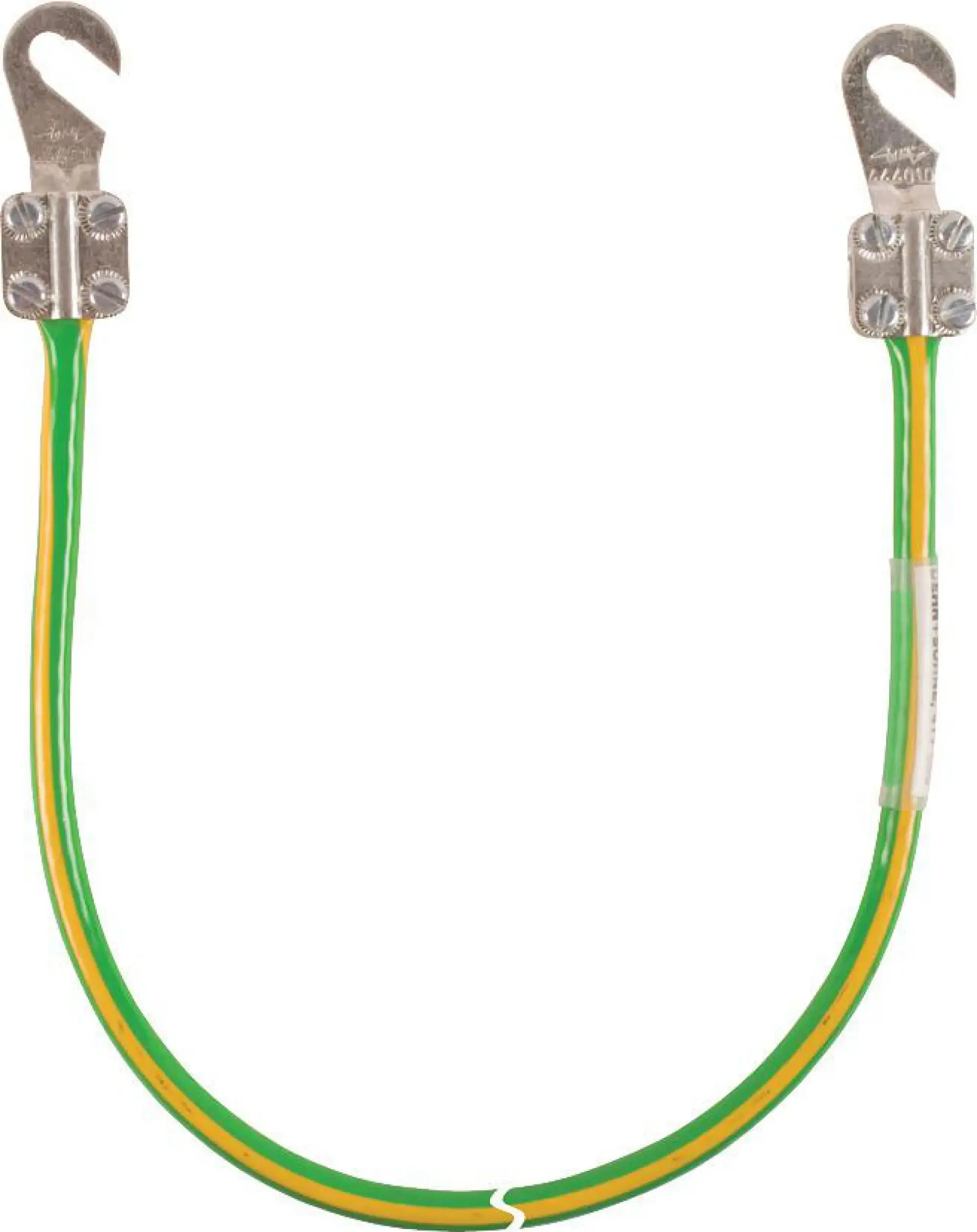 Dehn 417015 Earthing cable 16mm² / L 1.5m green/ yellow w. 2 open cable lugs (B) M8/M10 Supply No. 6150-12-313-5061 (img_003)