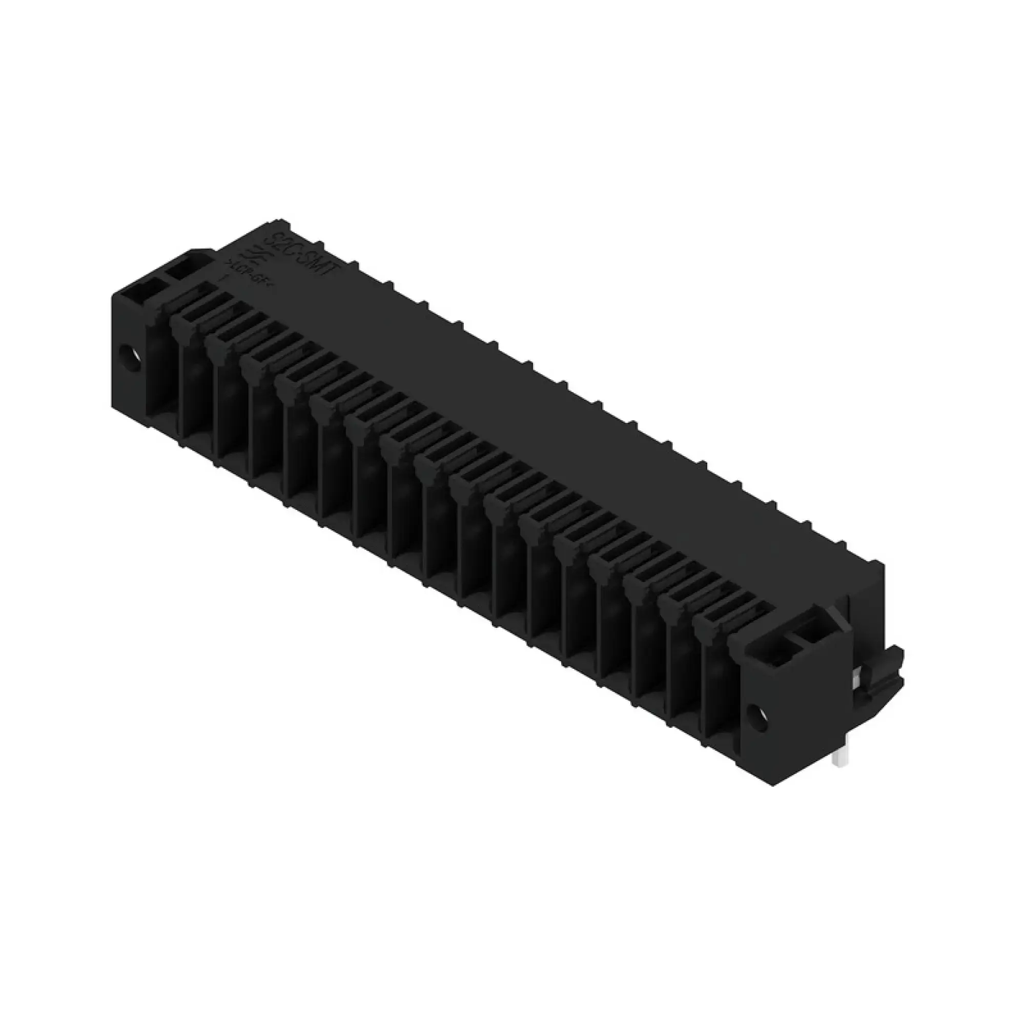 Weidmüller 2593040000 PCB connector (board connection), 160 V, 13.4 A, Pitch in mm: 3.50, Number of poles: 34, THT/THR solder connection, Tray (img_001)