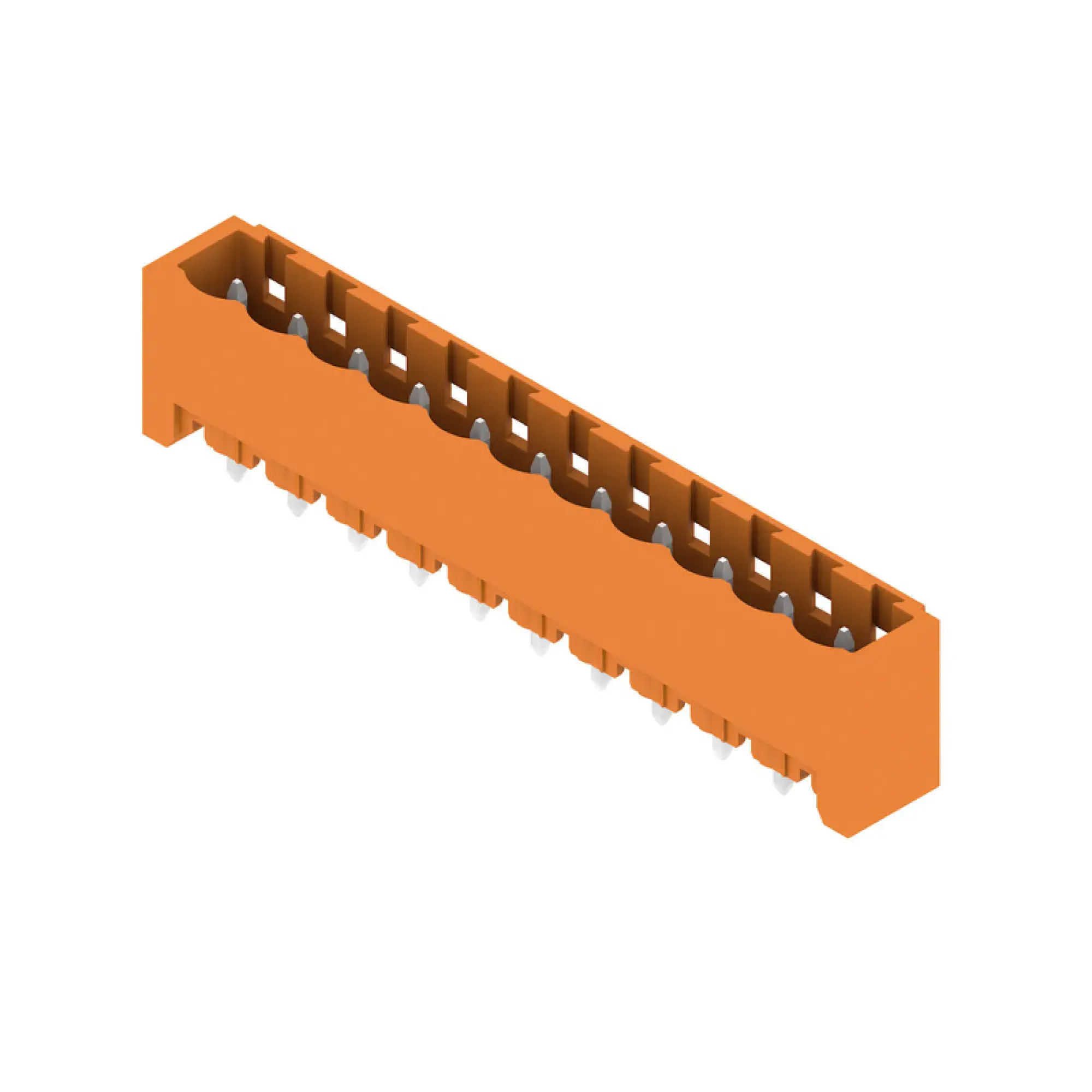 Weidmüller 1146930000 PCB connector (board connection), 320 V, 24 A, Pitch in mm: 5.08, Number of poles: 11, THT solder connection, Box (img_001)
