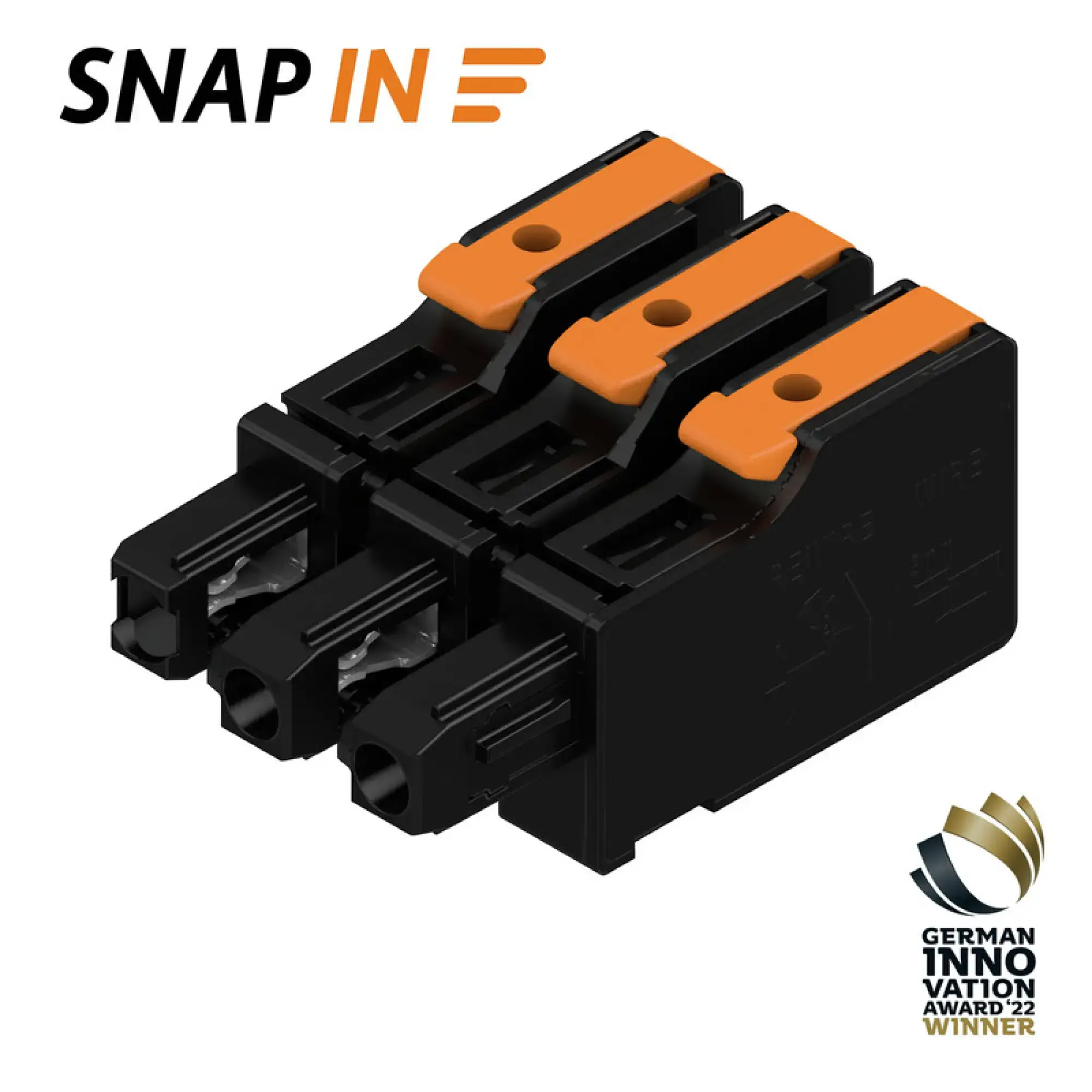 Weidmüller 8000078329 PCB connector (wire connection), 1000 V, 34.6 A, Pitch in mm: 7.50, 4 mm², Number of poles: 3, SNAP IN, Box (img_001)