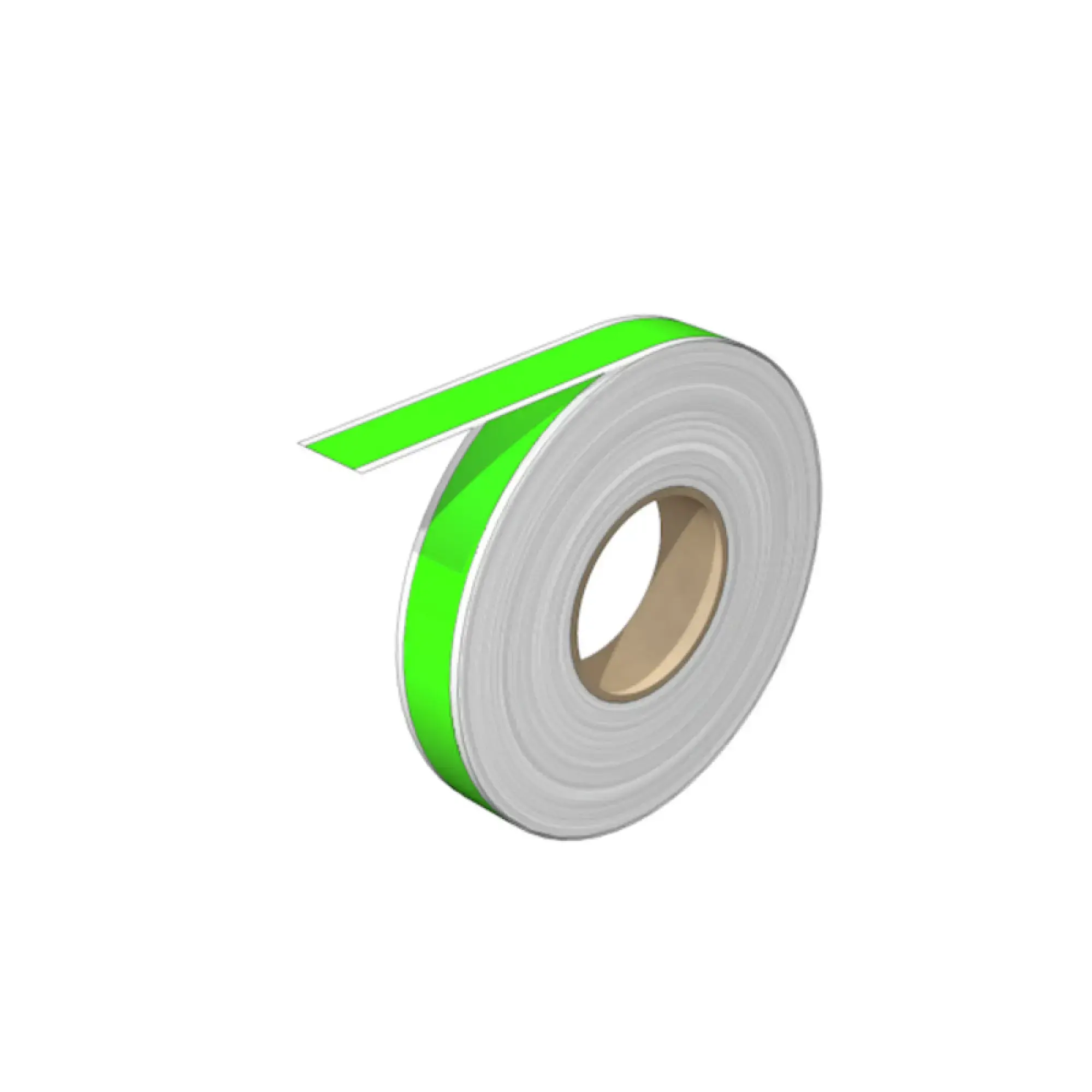 Weidmüller 2528320000 Device marking, Length: 30000 mm, Polyester, green, Operating temperature range: -40...120 °C (img_001)