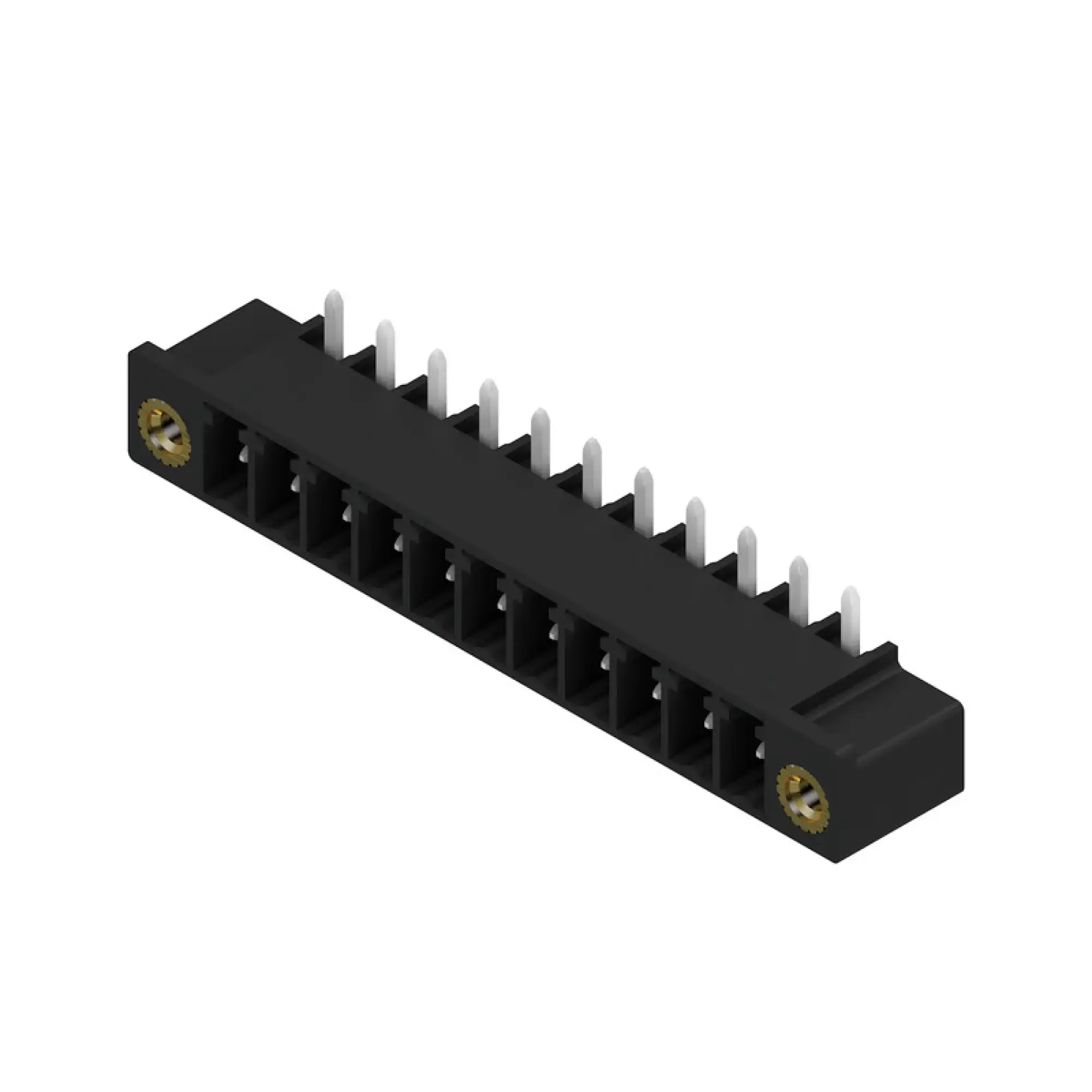 Weidmüller 1037090000 PCB connector (board connection), 160 V, 17.5 A, Pitch in mm: 3.81, Number of poles: 11, THT/THR solder connection, Box (img_001)