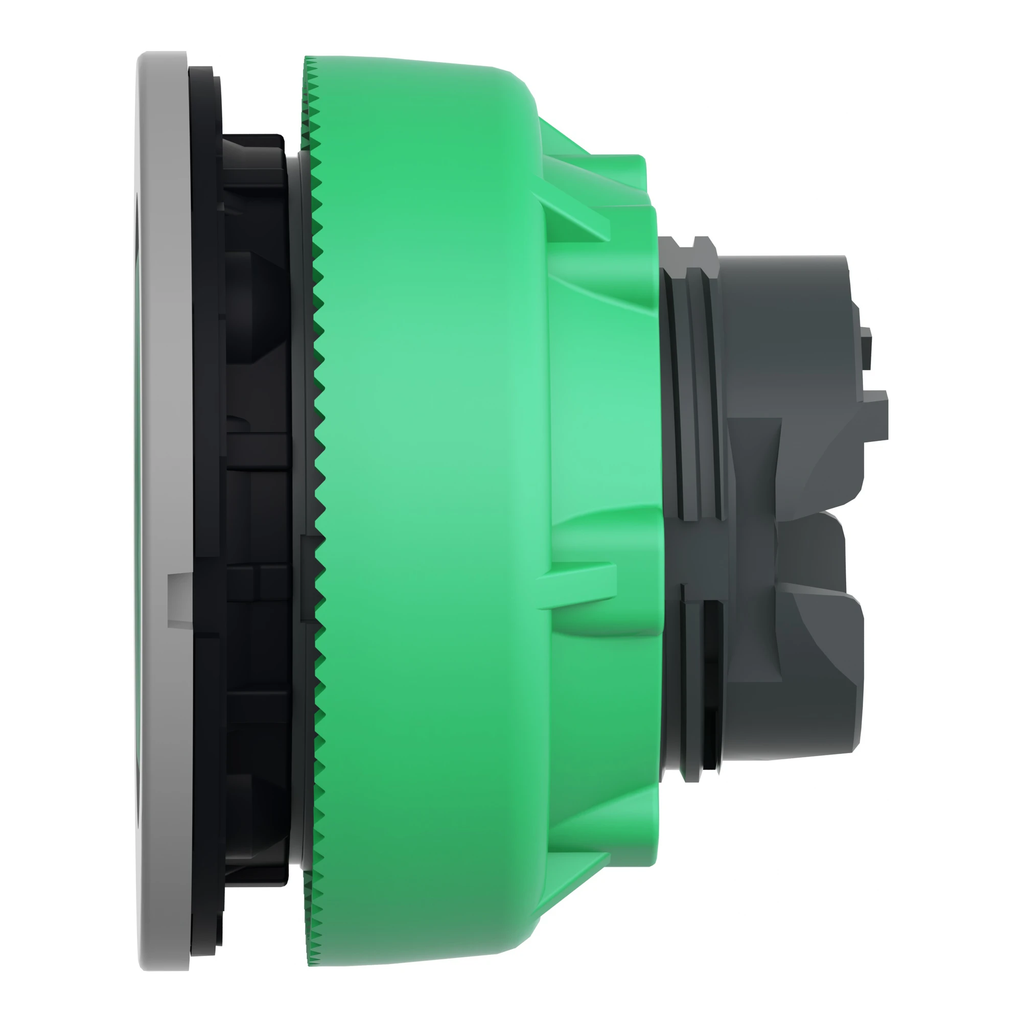 Schneider Electric ZB5FW333C0 Illuminated pushbutton, front element, Harmony XB5F, plastic, 30mm, light grey, green, for universal LED (img_005) Schneider Electric ZB5FW333C0 Illuminated pushbutton, front element, Harmony XB5F, plastic, 30mm, light grey, green, for universal LED (img_005)