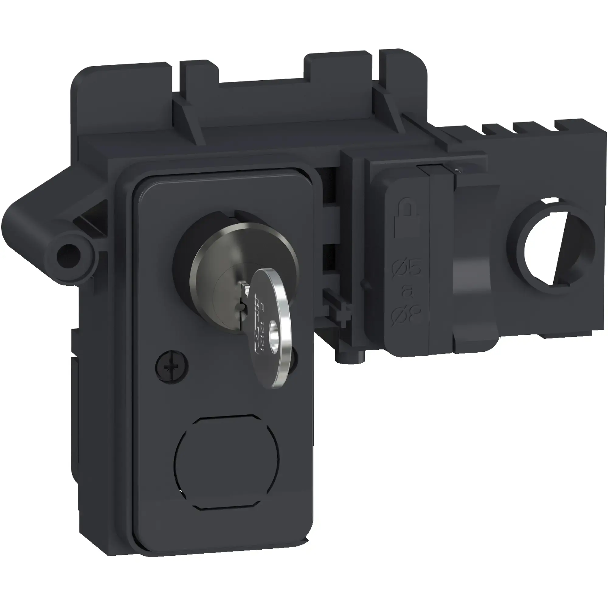 Schneider Electric LV848549 Locking device for MasterPact MTZ12/3 in OFF position Type RONIS 1 lock with 1 key + adapter kit (img_002)