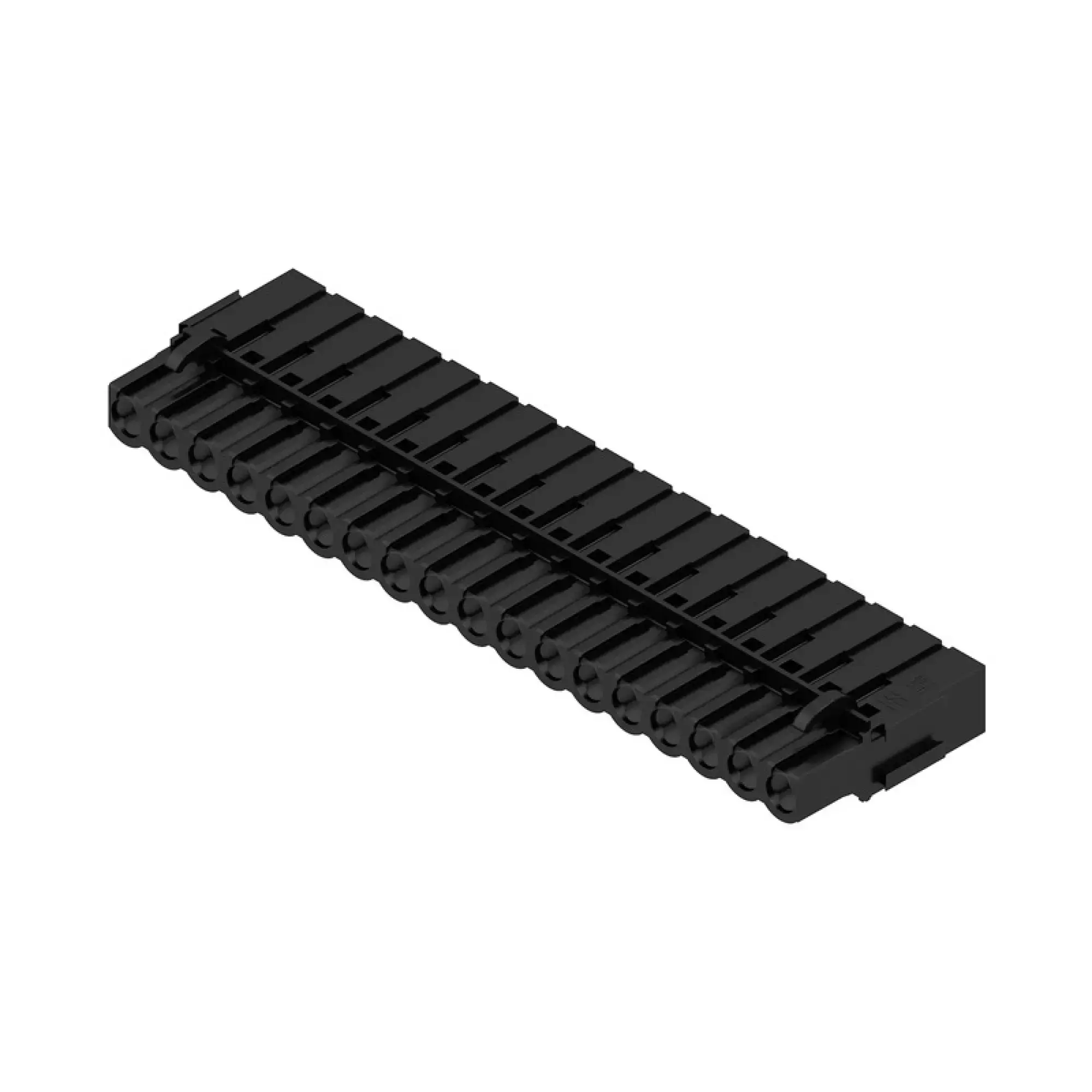 Weidmüller 1211110000 PCB connector (wire connection), 320 V, 21 A, Pitch in mm: 5.08, 2.5 mm², Number of poles: 18, Crimp connection, Box (img_001)