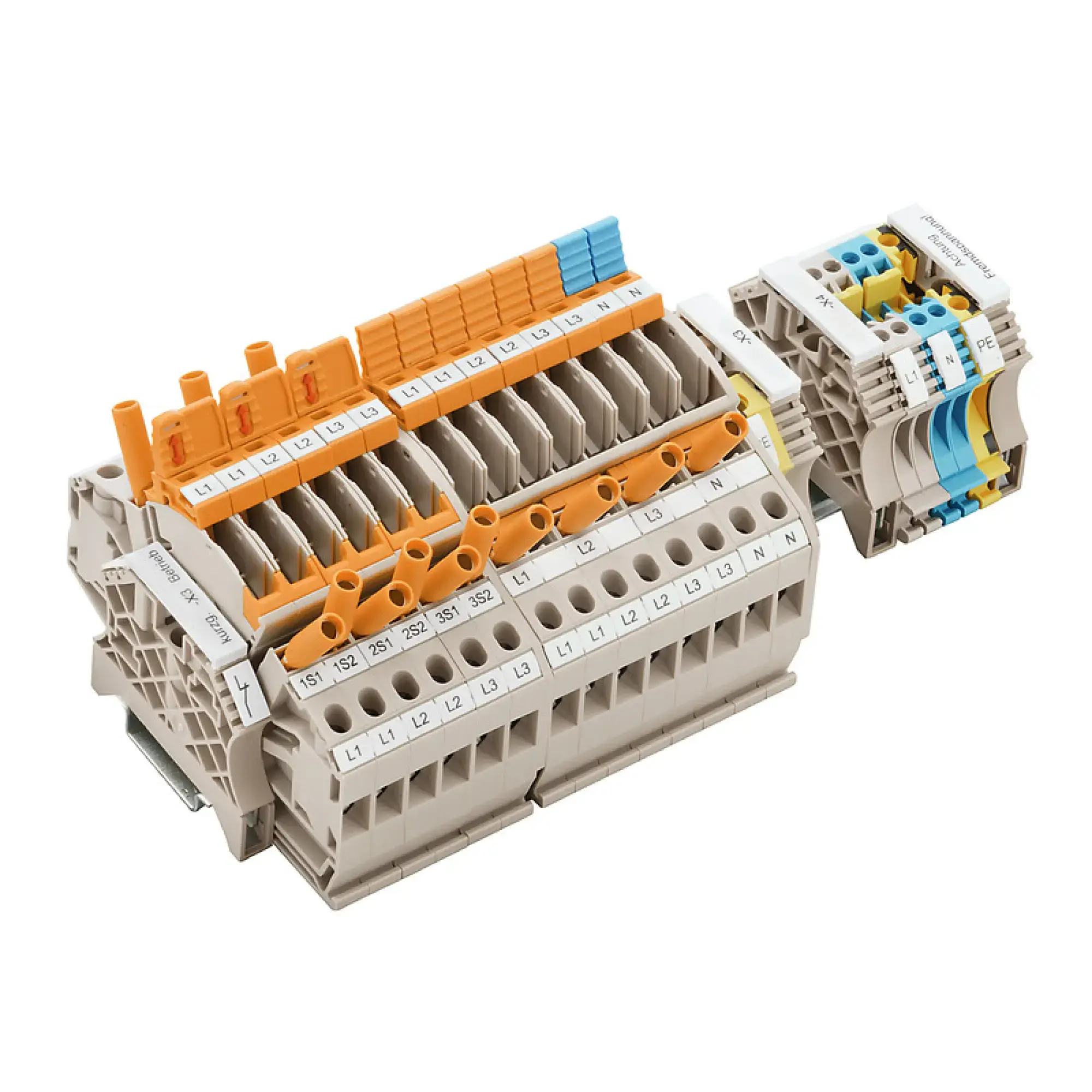 Weidmüller 8000080735 Test-disconnect terminal, Screw connection, beige, 6 mm², 30 A, Number of connections: 40, Number of levels: 1 MSTTAB2019ORANGE (img_001) Weidmüller 8000080735 Test-disconnect terminal, Screw connection, beige, 6 mm², 30 A, Number of connections: 40, Number of levels: 1 MSTTAB2019ORANGE (img_001)