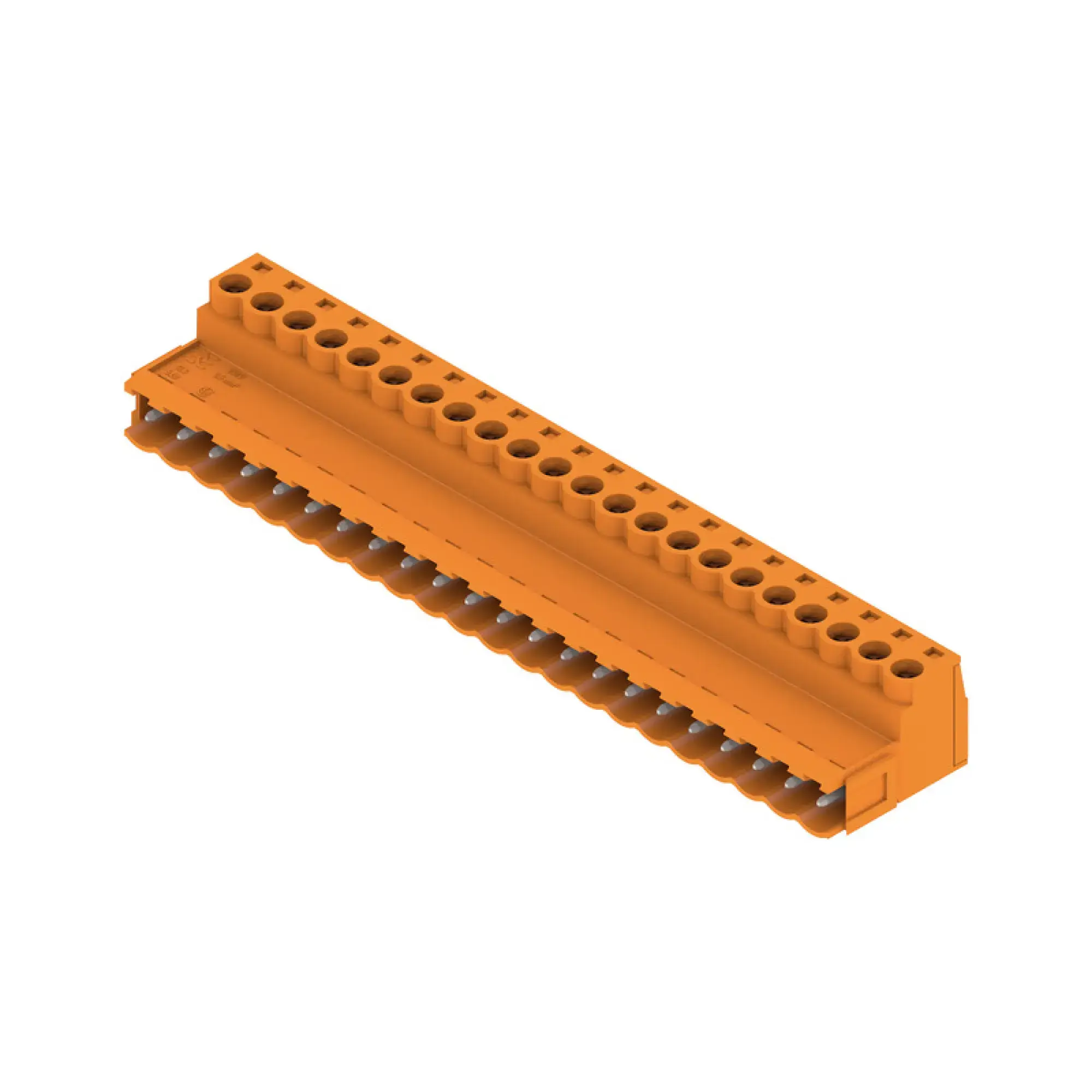 Weidmüller 1645200000 PCB connector (wire connection), 320 V, 21.5 A, Pitch in mm: 5.08, 3.31 mm², Number of poles: 22, Clamping yoke connection, Box (img_001)