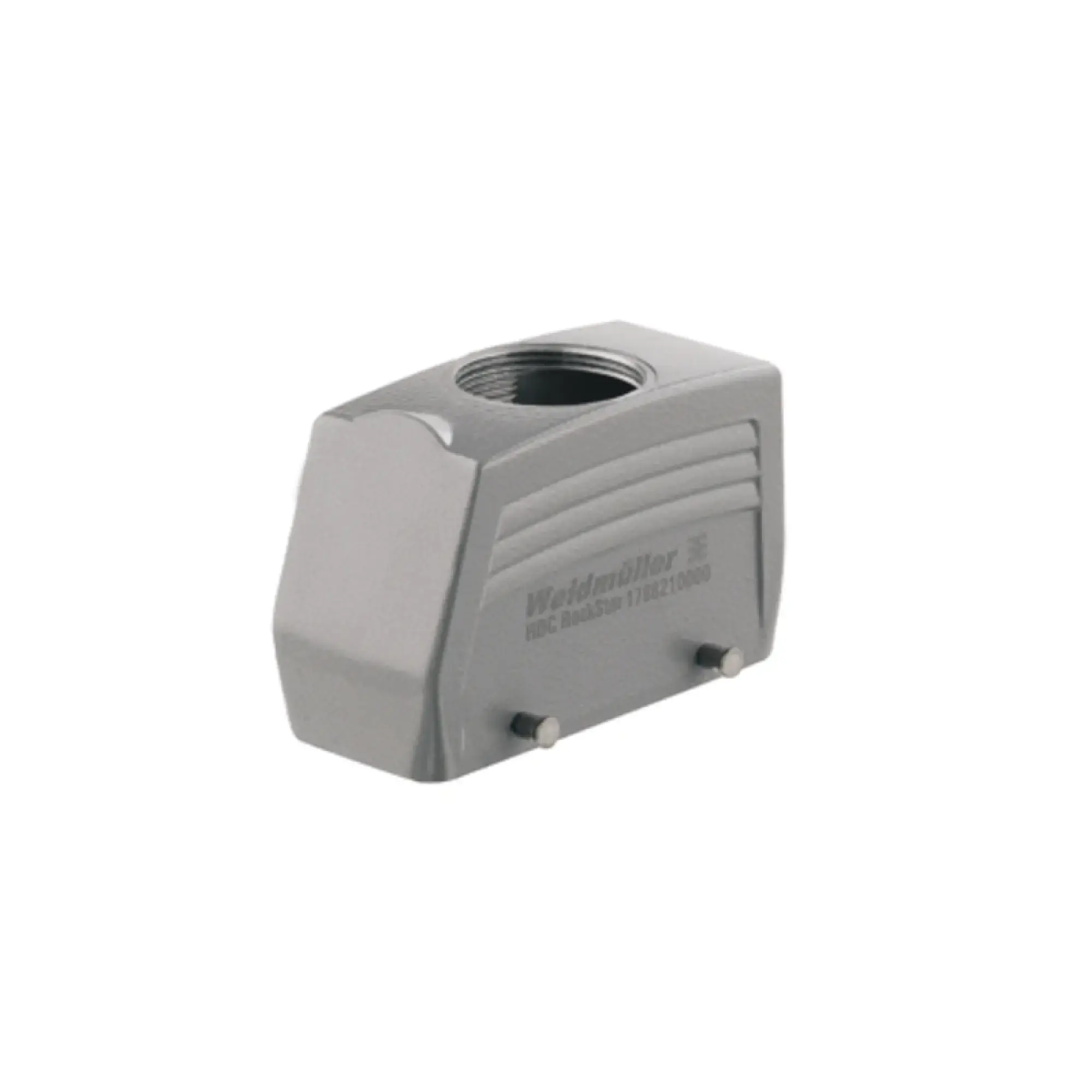 Weidmüller 1788210000 Housing (industry plug-in connectors), Cable entry from top, Plug housing, Side-locking clamp on lower side, Size: 6, IP65 (in plugged condition) (img_001)