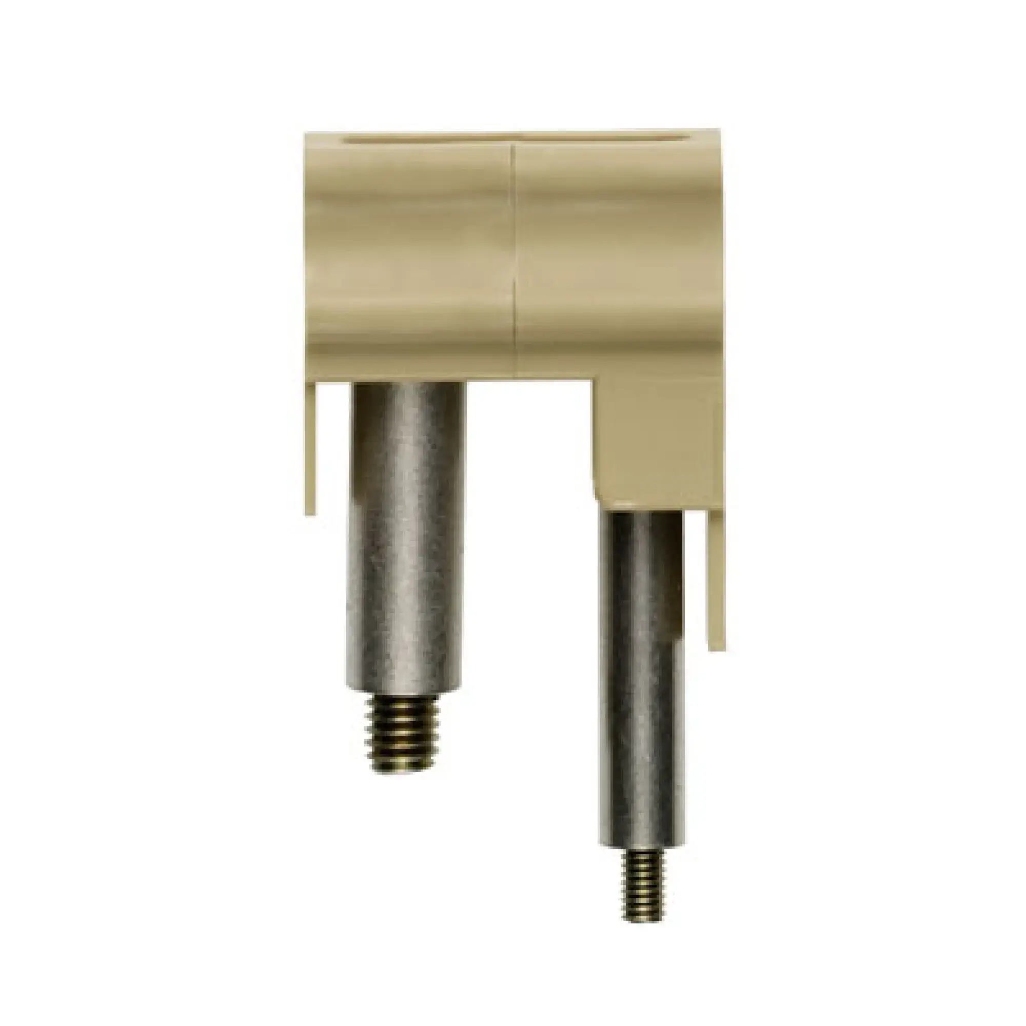 Weidmüller 1064100000 Cross-connector (terminal), when screwed in, yellow, 41 A, Number of poles: 3, Pitch in mm: 16.00, Insulated: Yes, Width: 13 mm (img_001)