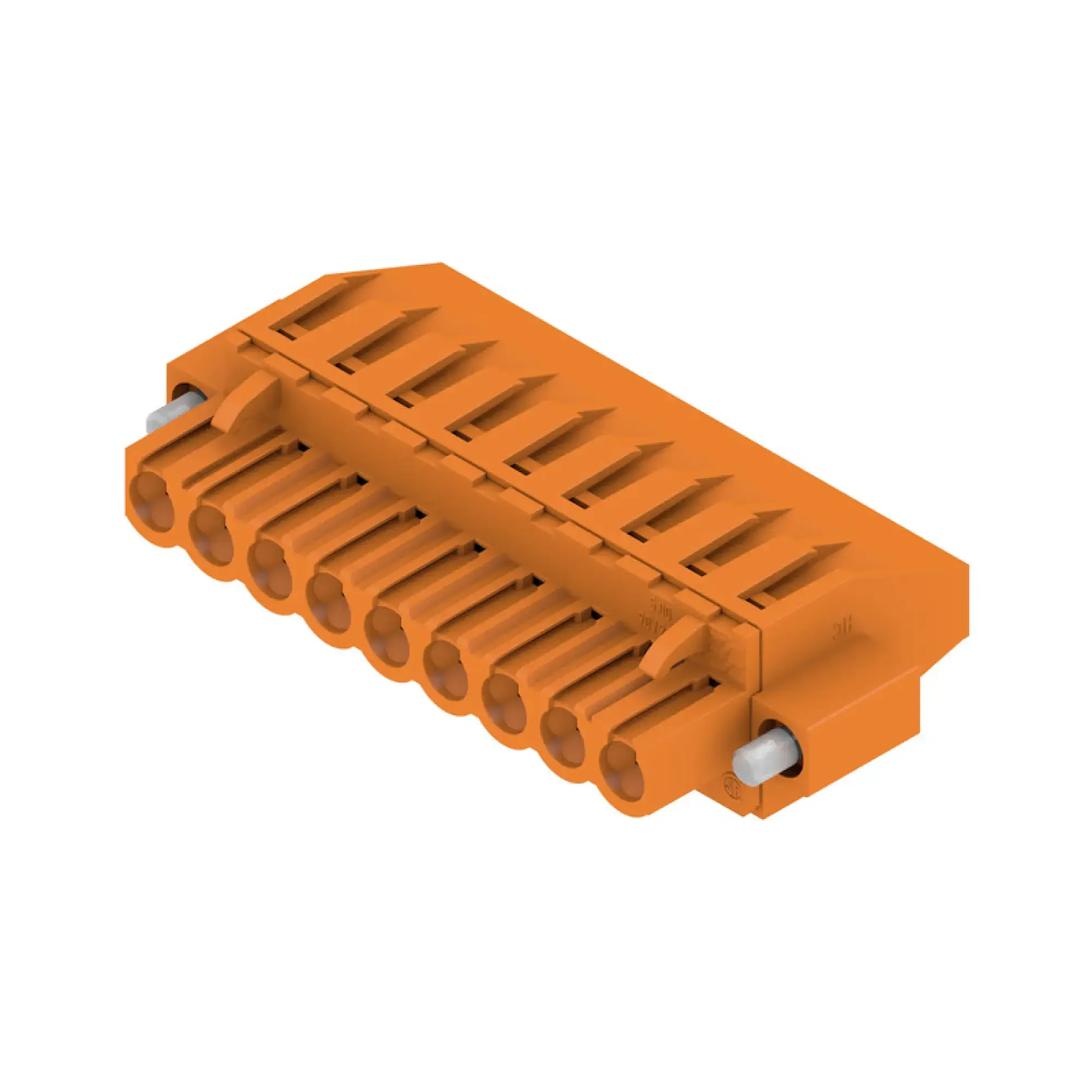 Weidmüller 1960390000 PCB connector (wire connection), 320 V, 23 A, Pitch in mm: 5.00, 4 mm², Number of poles: 9, Clamping yoke connection, Box (img_001) Weidmüller 1960390000 PCB connector (wire connection), 320 V, 23 A, Pitch in mm: 5.00, 4 mm², Number of poles: 9, Clamping yoke connection, Box (img_001)