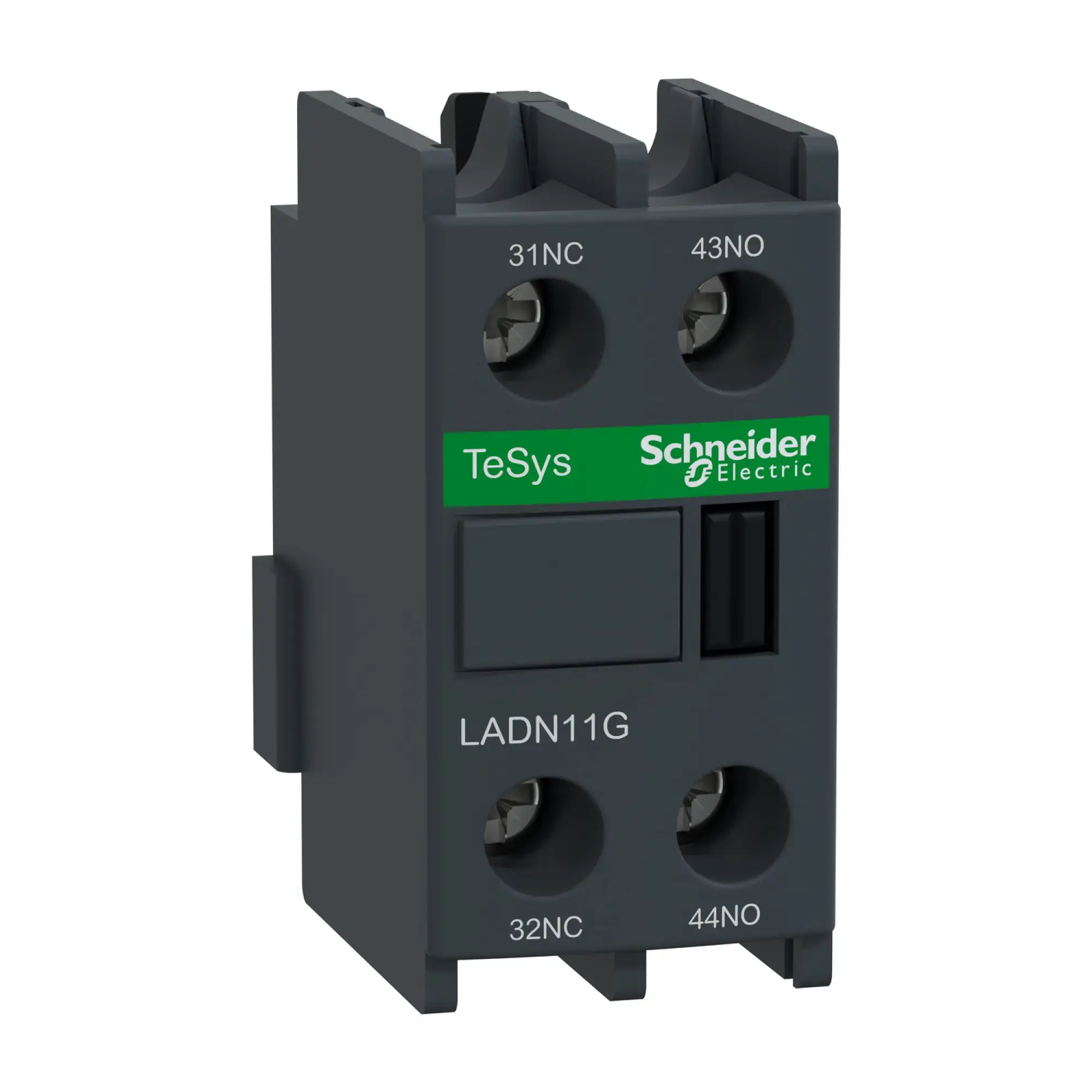 Schneider Electric LADN11G Auxiliary contact block, 1NO+1NC, screw connection (img_002)