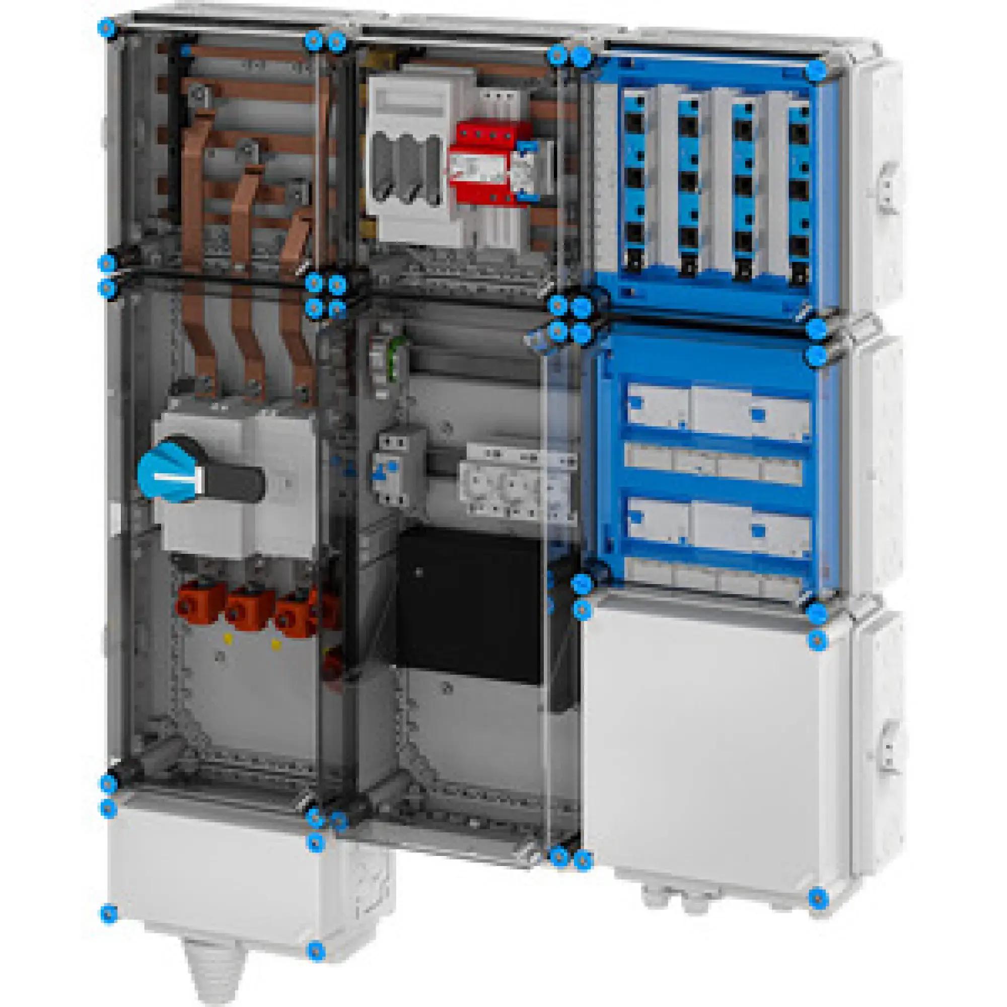 Hensel 65000146 Ladeverteiler für bis zu 4 Ladepunkte à 22kW Mi EV 22kW 4101 (img_002) Hensel 65000146 Ladeverteiler für bis zu 4 Ladepunkte à 22kW Mi EV 22kW 4101 (img_002)