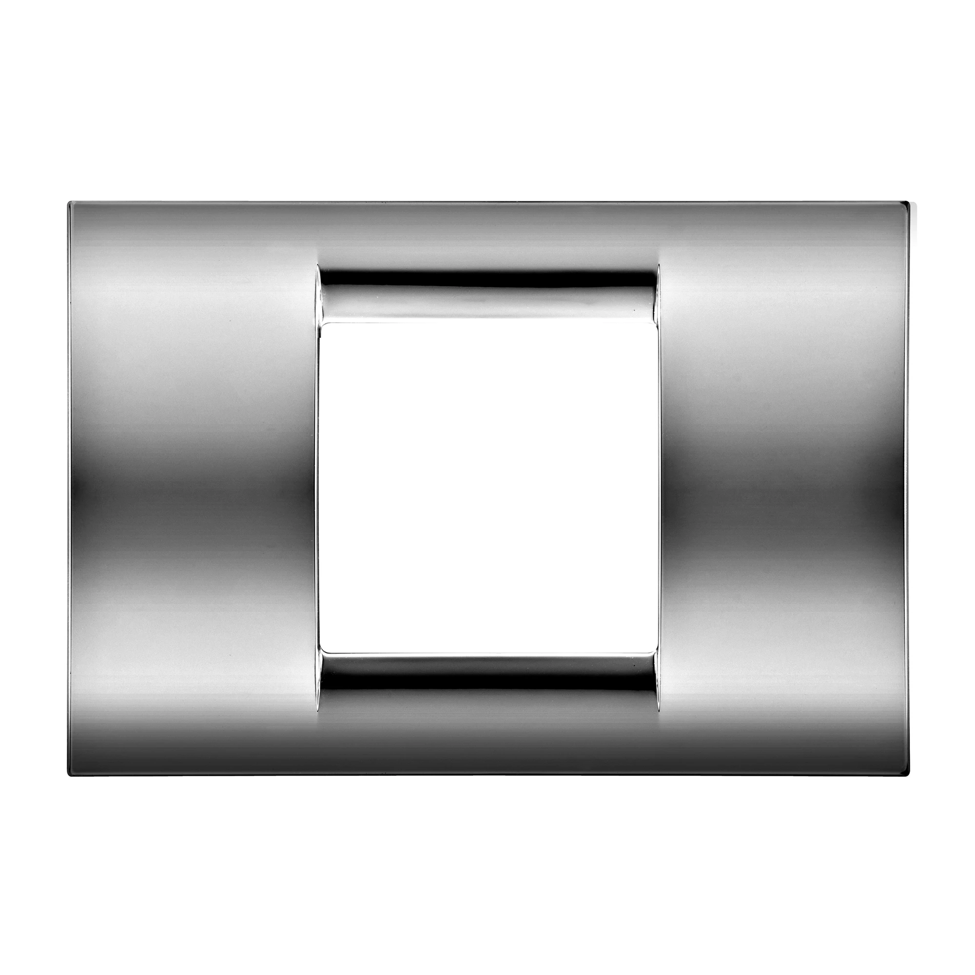GEWISS GW32072 PLAYBUS PLATE - IN METALLISED TECHNOPOLYMER - GLOSSY FINISH - 2 GANG - SOFT CHROME - PLAYBUS (img_001) GEWISS GW32072 PLAYBUS PLATE - IN METALLISED TECHNOPOLYMER - GLOSSY FINISH - 2 GANG - SOFT CHROME - PLAYBUS (img_001)