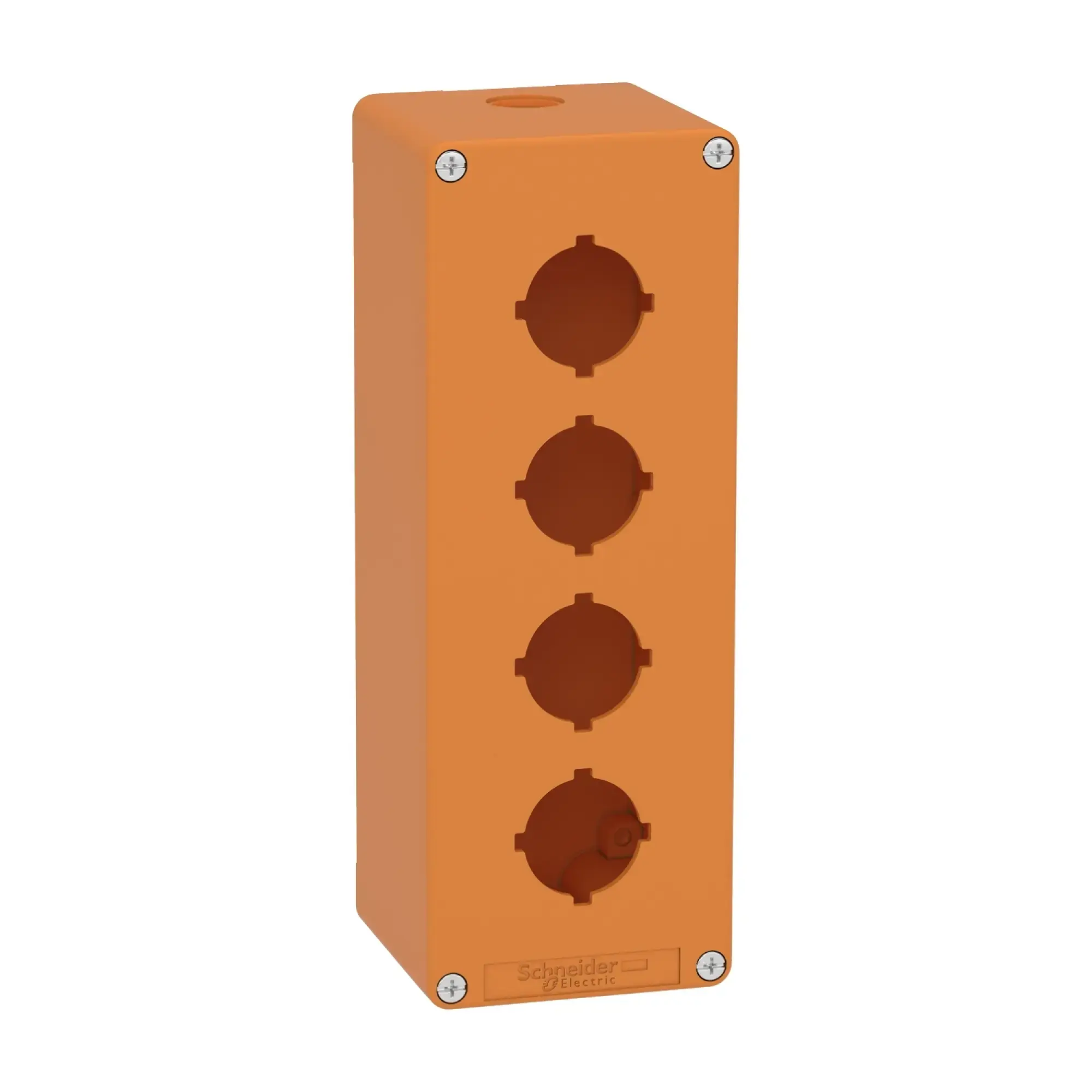 Schneider Electric XAPO4604 Empty enclosure XAP, metal, orange, for 4x30mm, 80x220x77, M25 (img_002) Schneider Electric XAPO4604 Empty enclosure XAP, metal, orange, for 4x30mm, 80x220x77, M25 (img_002)