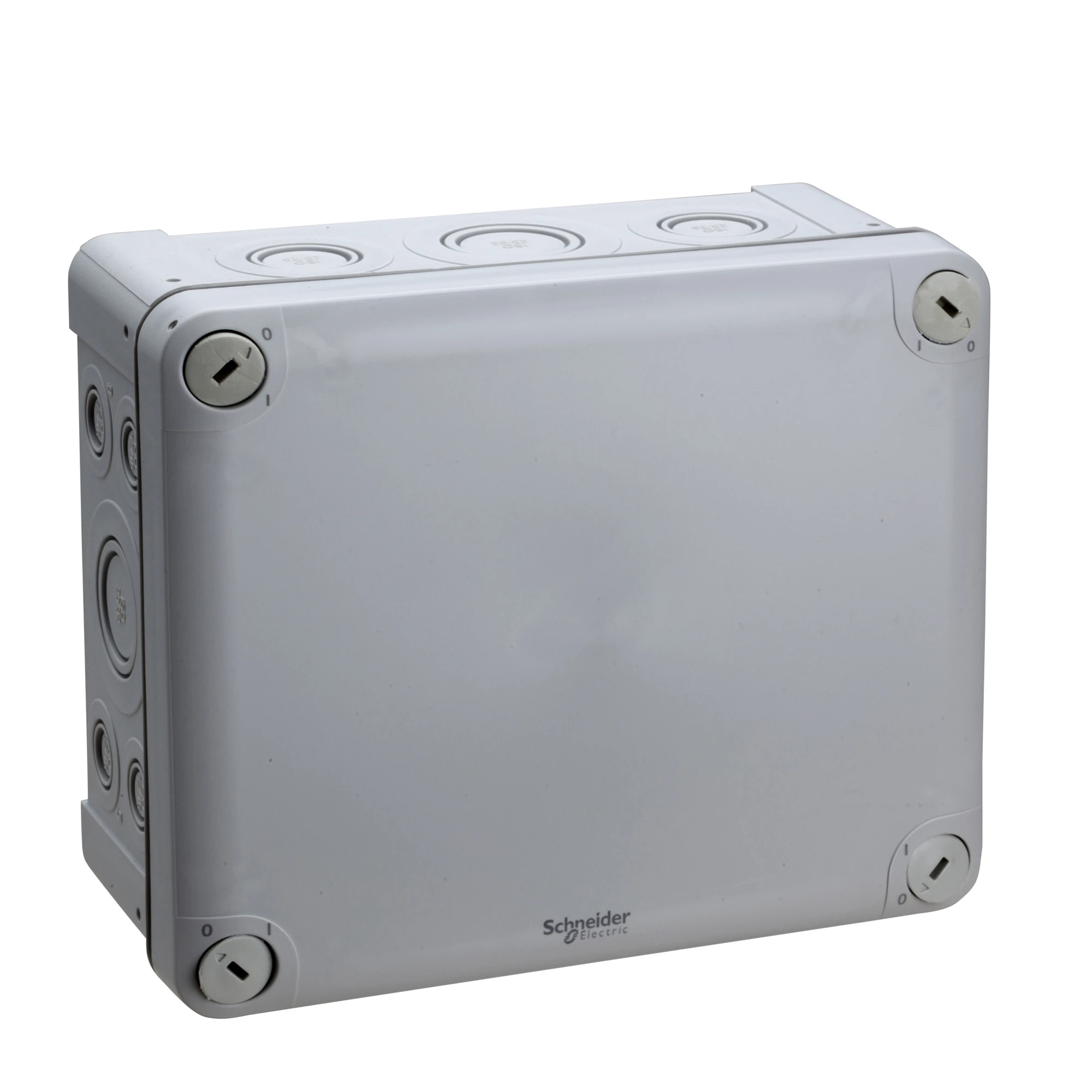 Schneider Electric ENN05090 Mureva BOX, Junction box, push plate 8xM12/16+4xM20/25+2xM25/32, 175x150x80mm (img_001)